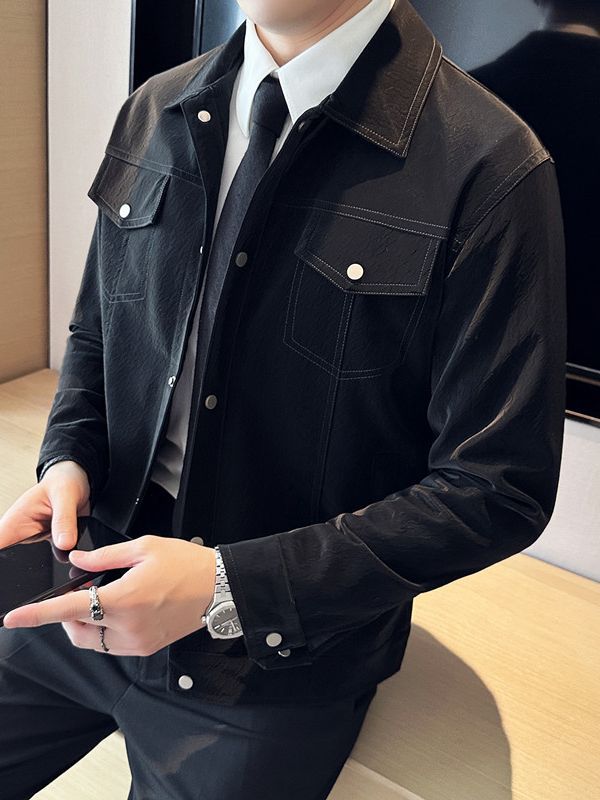 PA22 – Áo khoác da nam cổ bẻ Douyin họa tiết tối_thumbnail_6