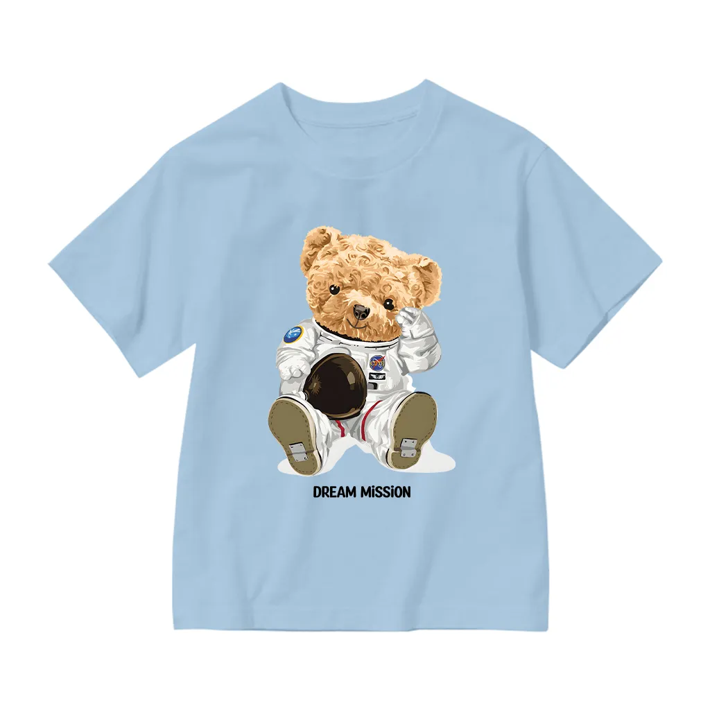 Áo thun kid form rộng Gấu Teddy dễ thương Kado vải cotton thoáng mát thoải mái cho bé 2915_thumbnail_12