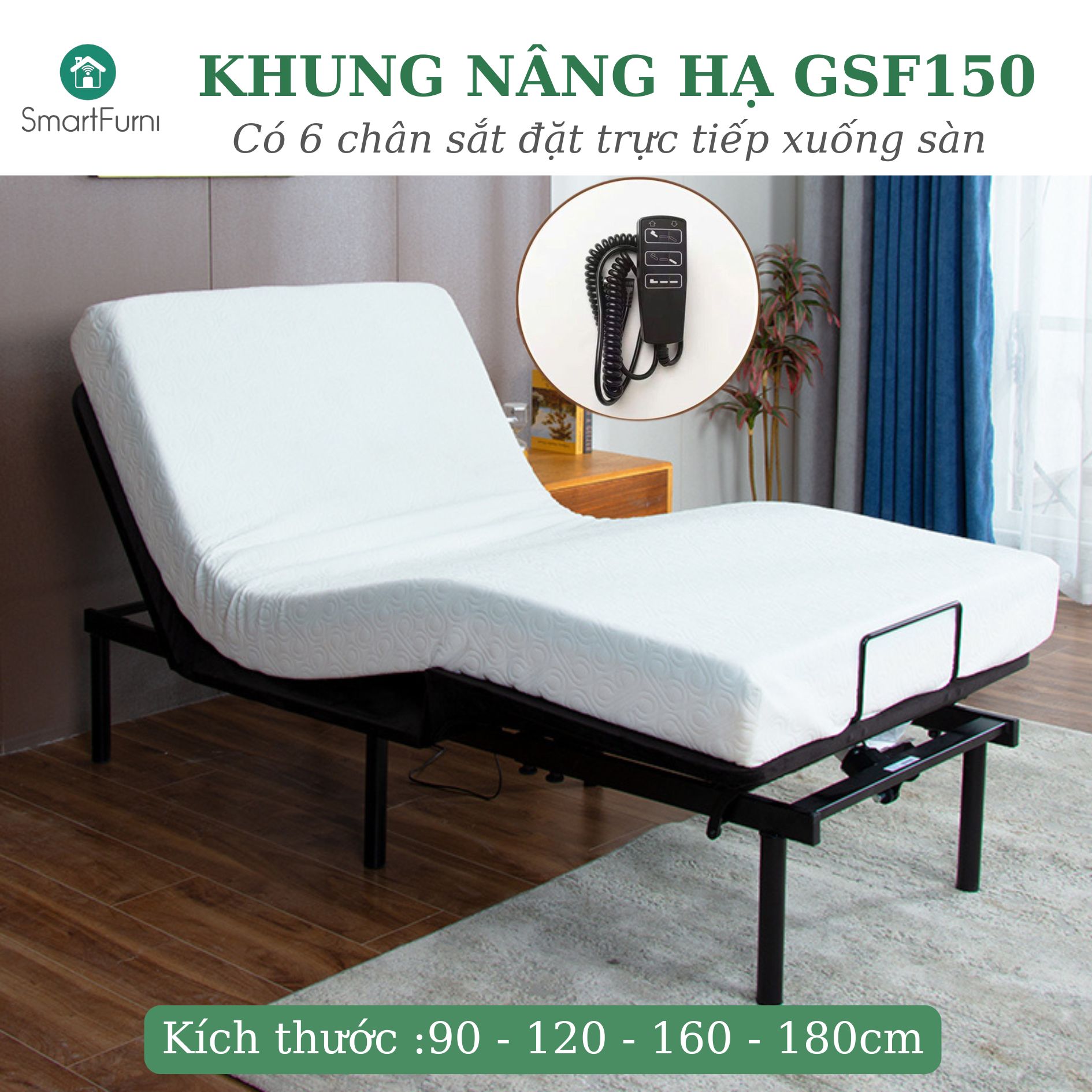 BỘ KHUNG ĐỘNG CƠ NÂNG HẠ ĐẶT TRÊN GIƯỜNG TRỰC TIẾP - GSF150_thumbnail_2
