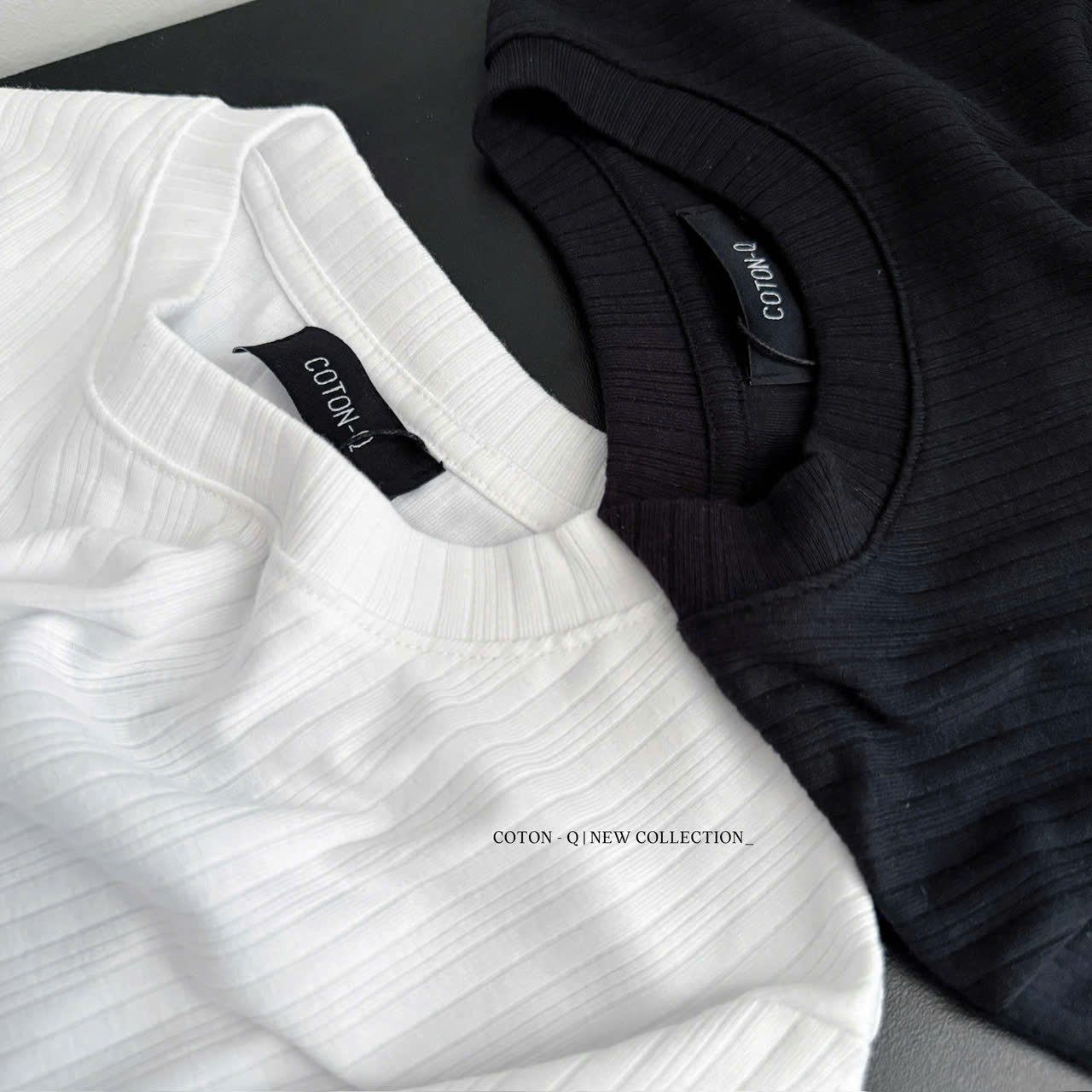 Áo thun gân ôm ( ĐEN )_thumbnail_5