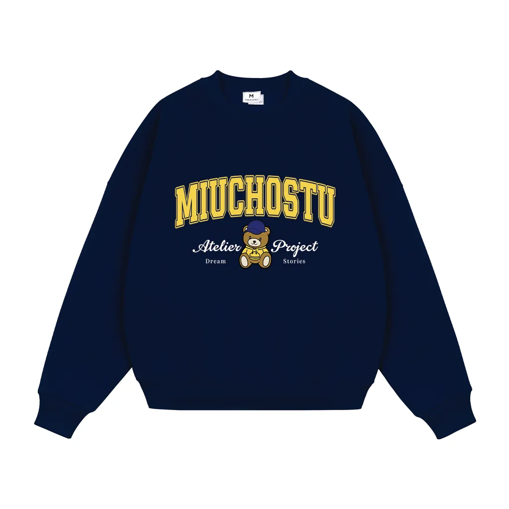 Áo Sweater nam nữ form boxy Miucho nỉ 2 da thoáng mát dày dặn giữ ấm tốt in mix 2790_thumbnail_11