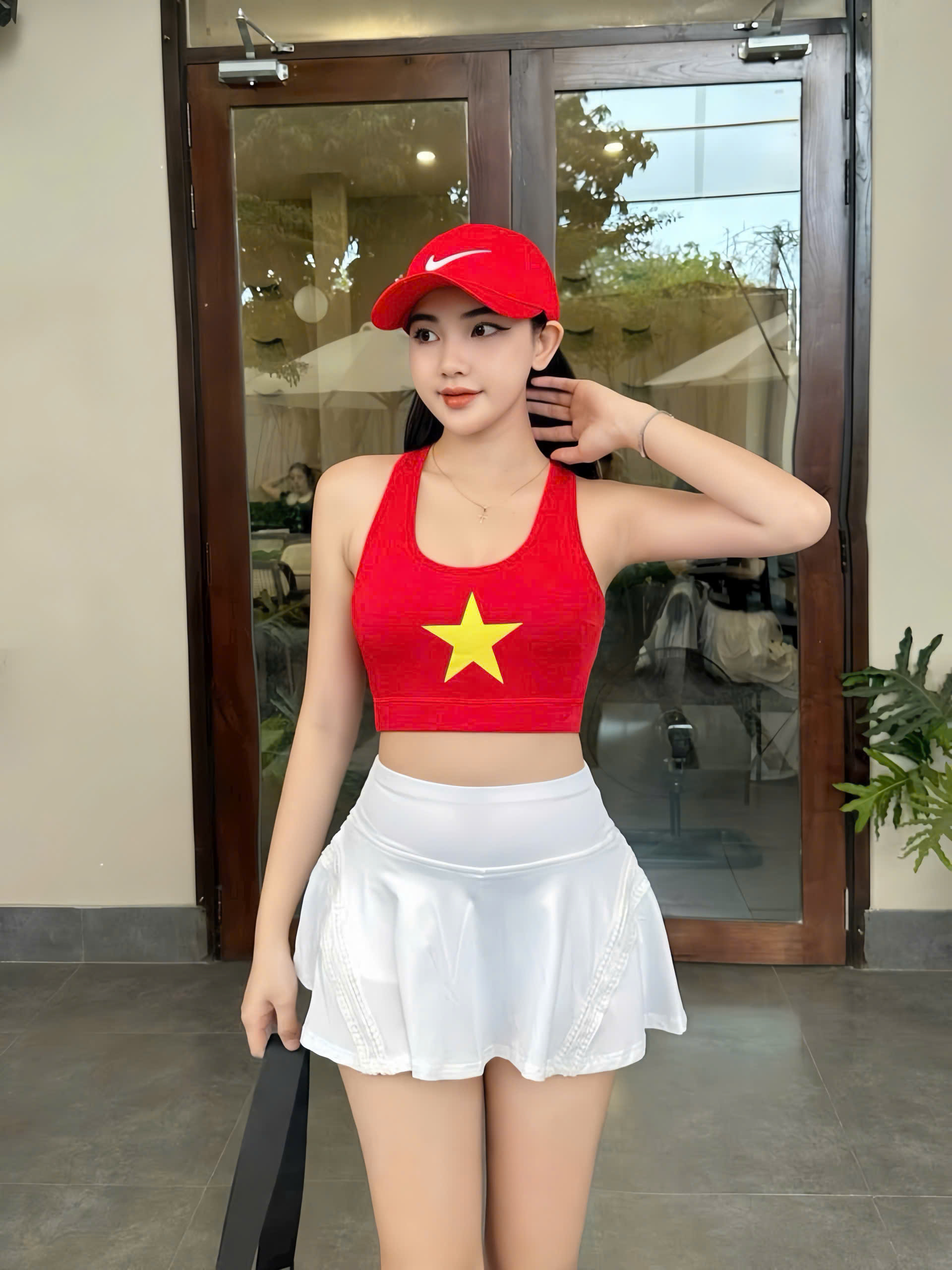 Váy Ngắn Thể Thao Dáng Tennis Phối Viền_thumbnail_8