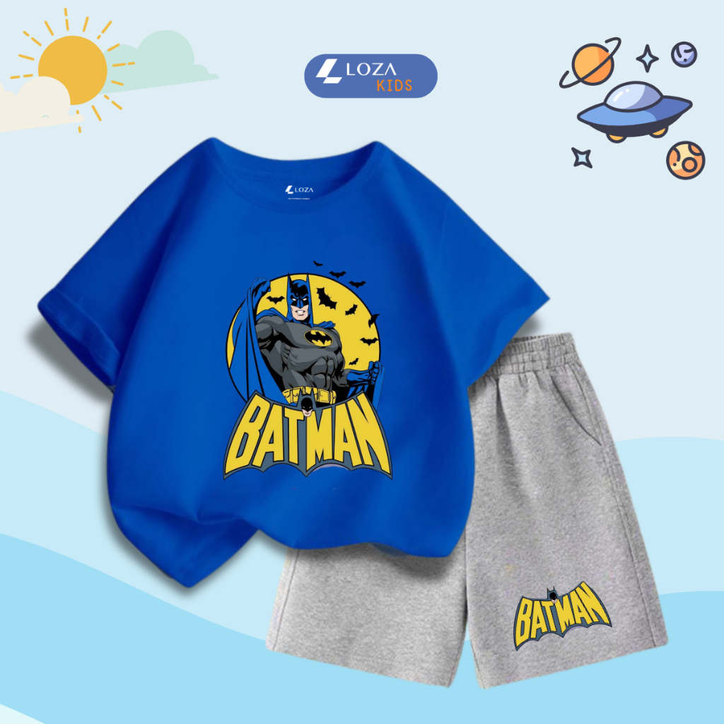 Set bộ bé trai in hình 'Mavel - Batman' - Loza Kids SB340_thumbnail_7
