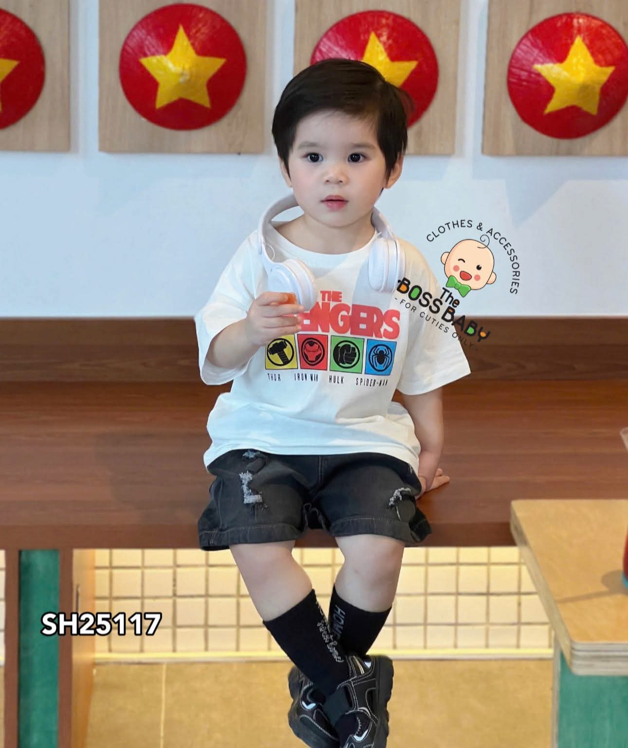 Set bộ jean đen mài trắng siêu nhân AVENGERS_thumbnail_1