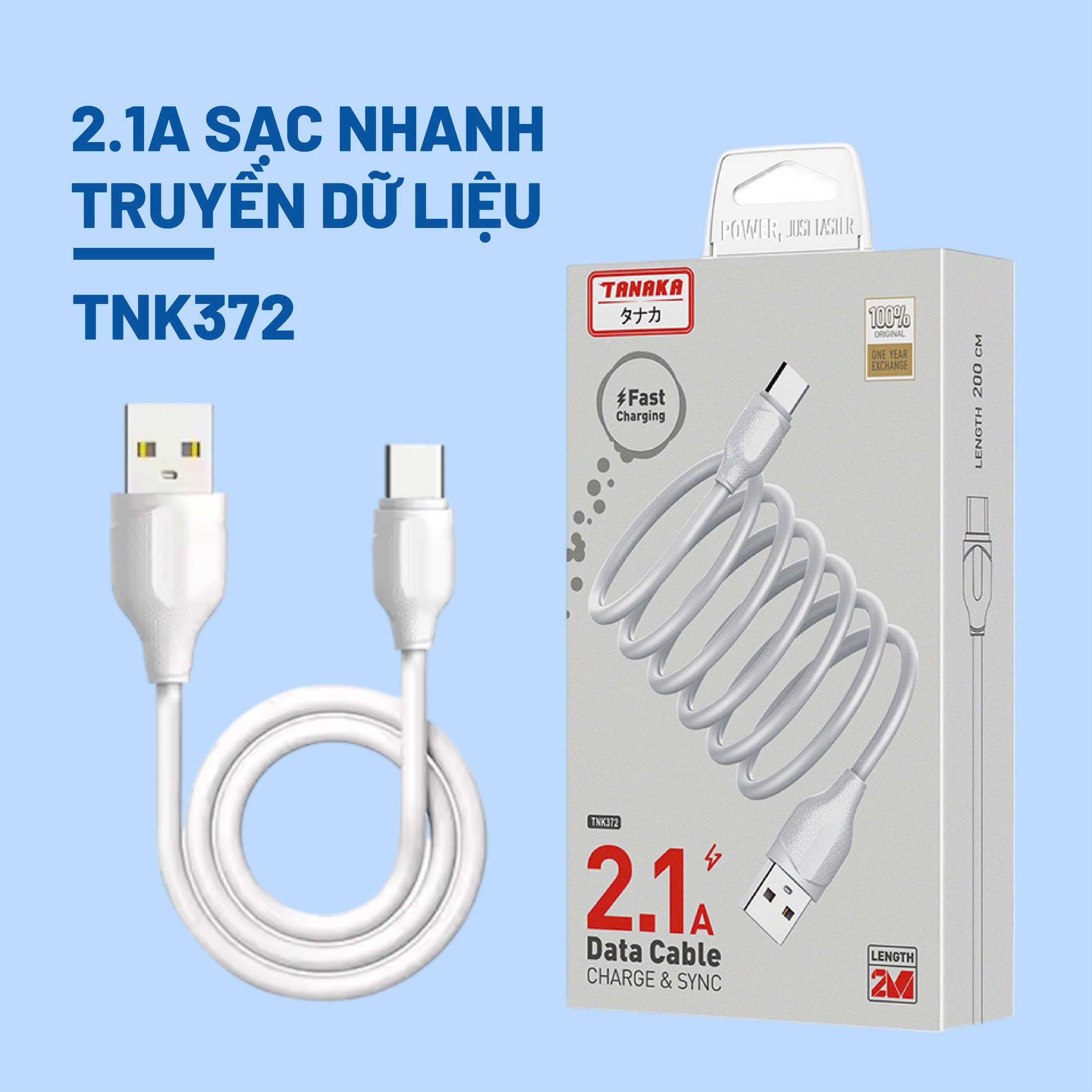 Cáp Sạc Tanaka - TNK372