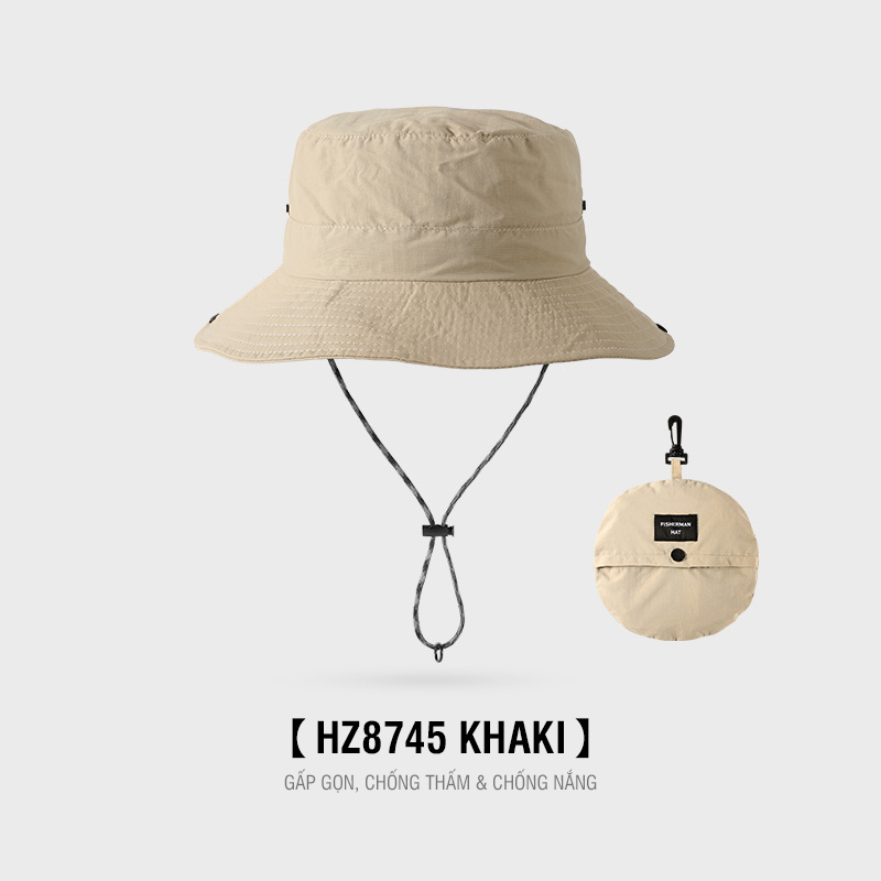 Mũ bucket dã ngoại, du lịch FISHERMAN HZ8745_thumbnail_4