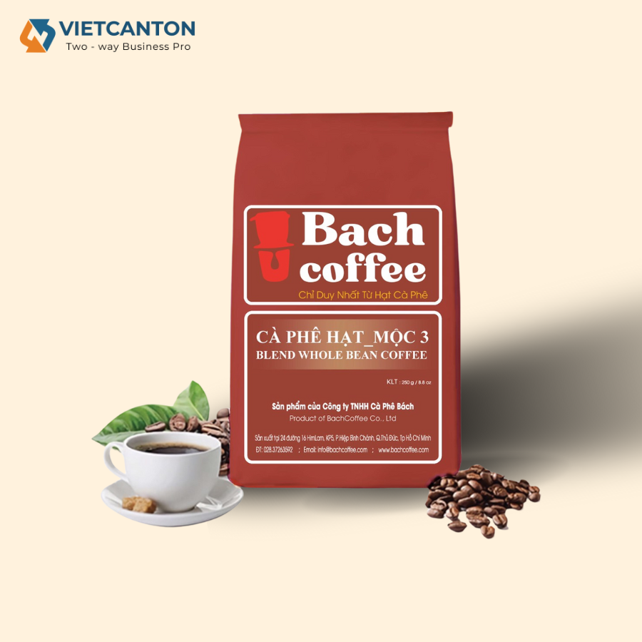 Cà Phê Hạt - Mộc 3 Blend Coffee Rang Mộc