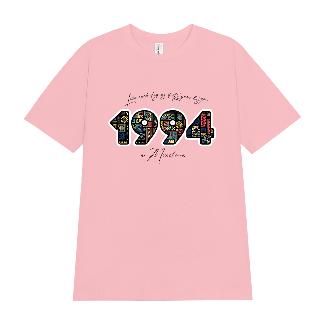 Áo thun nữ in năm sinh 1994 form vừa regular vải cotton 4c thoáng mát ARD1781 Miucho Chic in mix_thumbnail_7