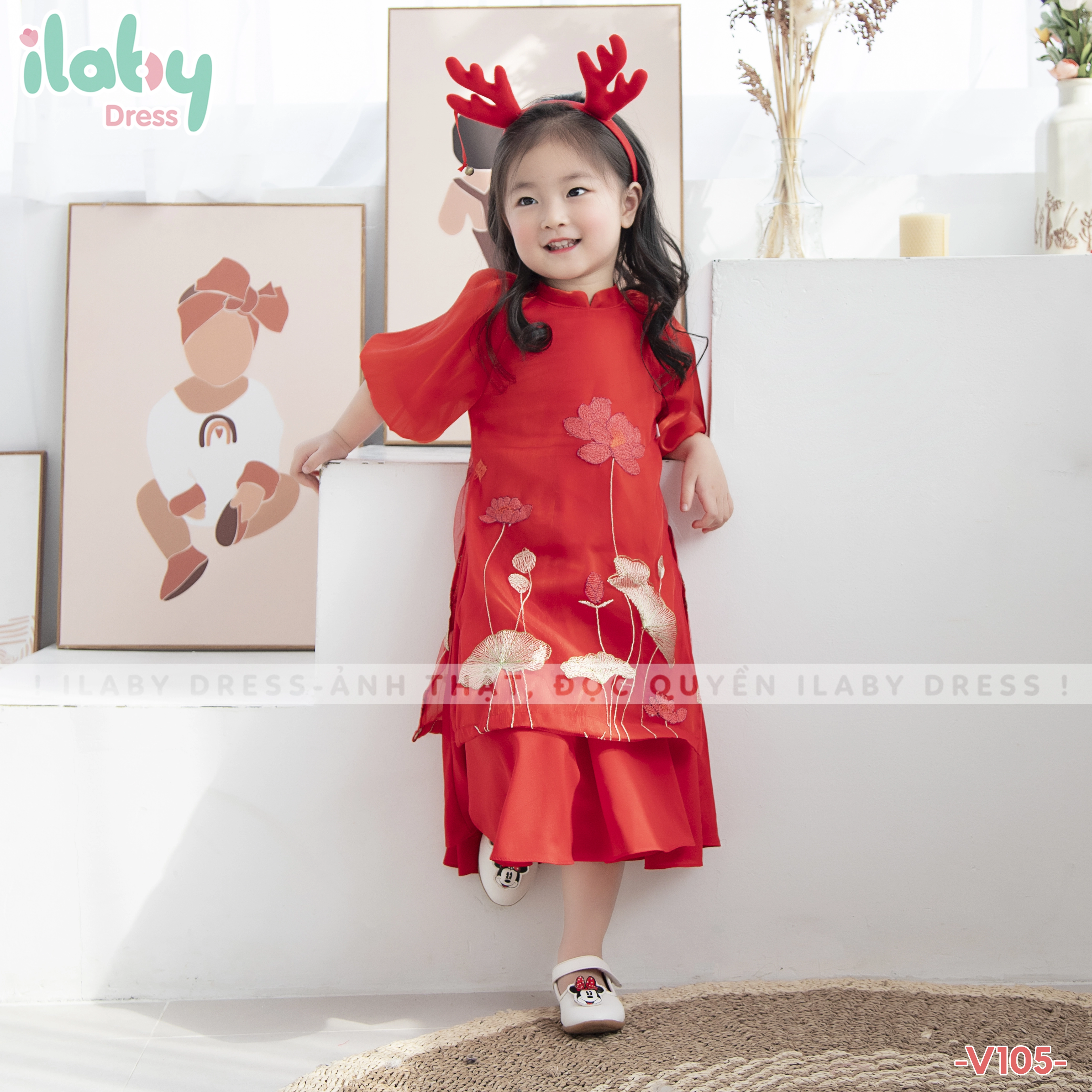 Váy giả Áo dài tơ hoa ren_thumbnail_0