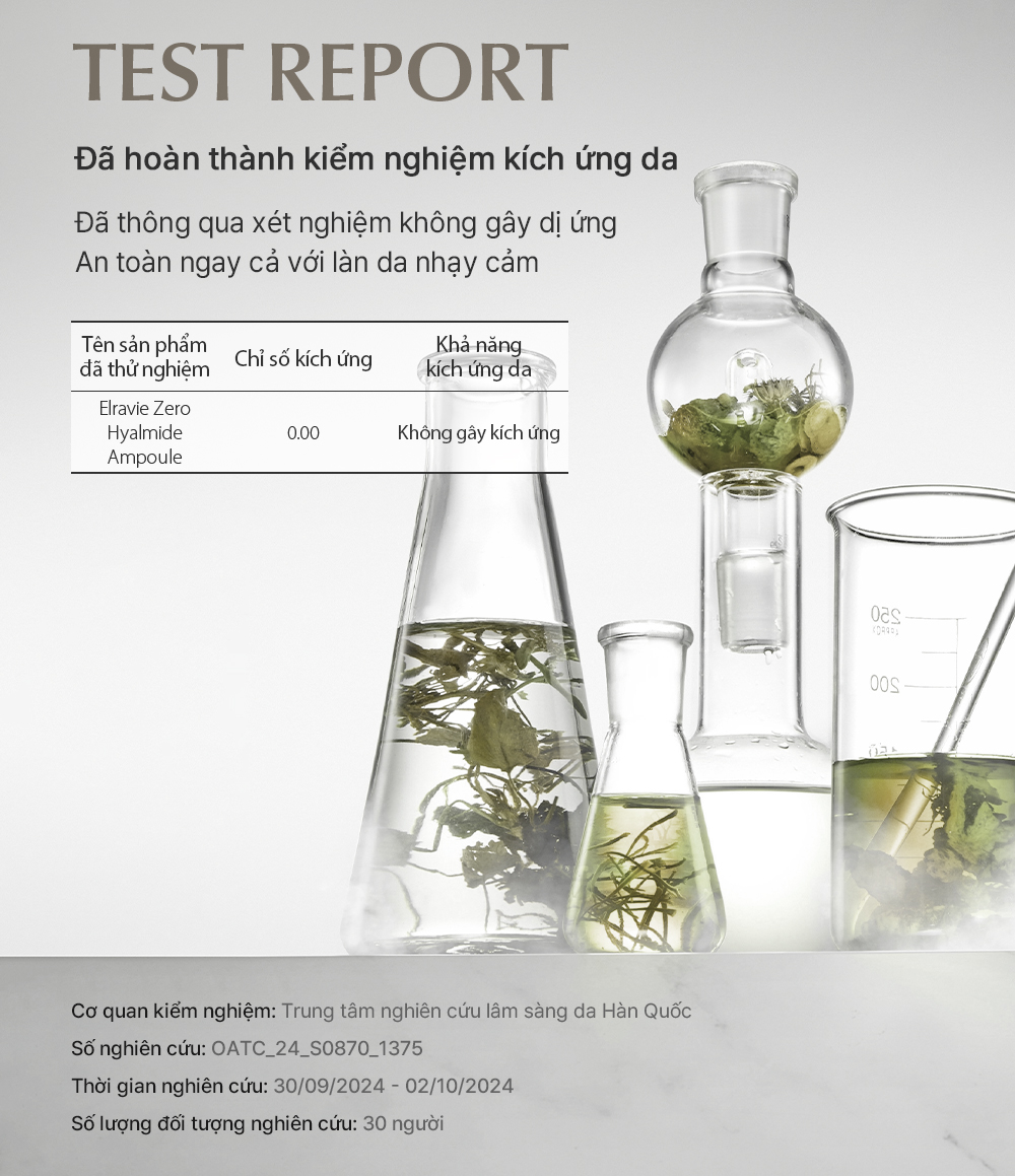 Tinh chất thuần chay Elravie Zero Hyalmide Ampoule 50ml_thumbnail_7