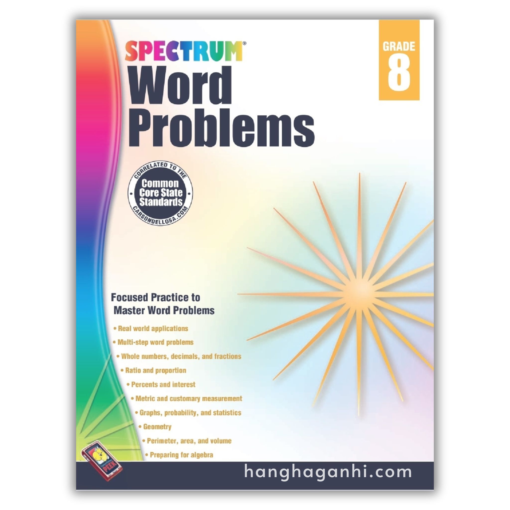Sách Spectrum Word Problems Workbook Grade 8_thumbnail_0