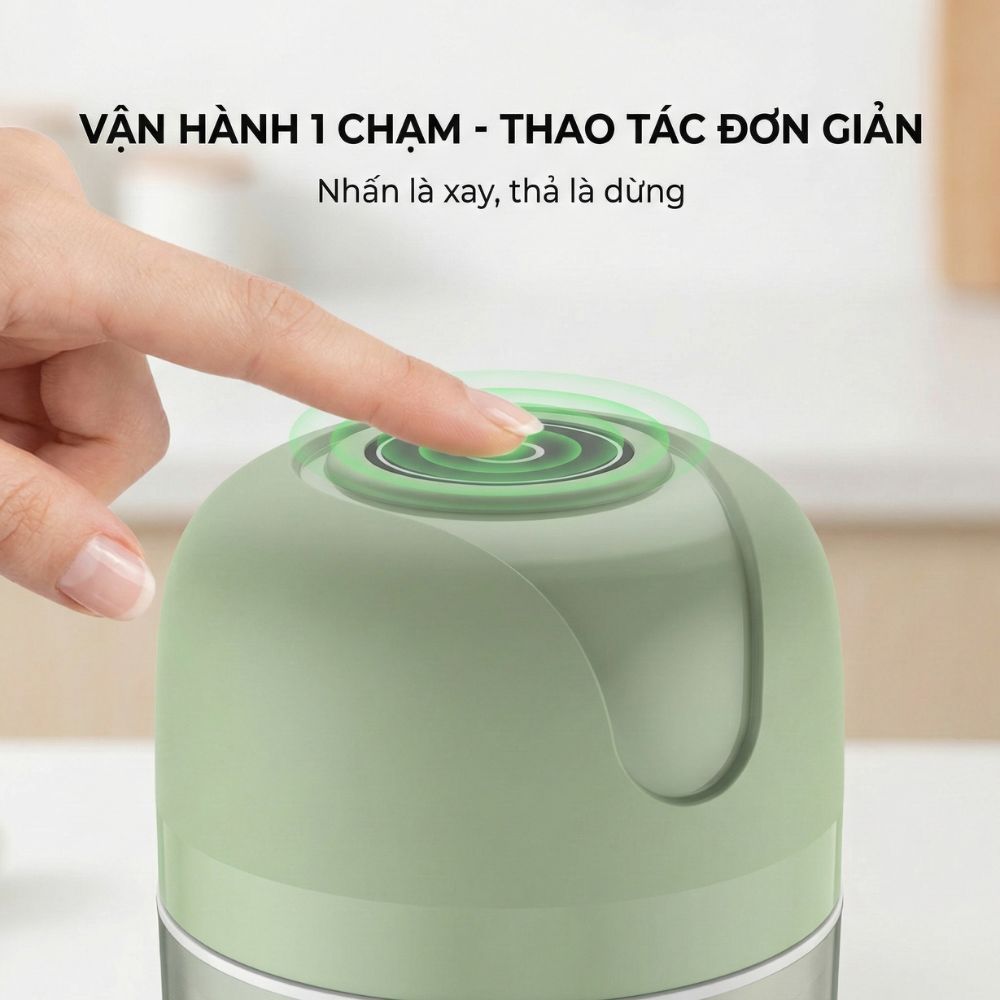 Máy Xay Tỏi Ớt Mini Chạy Pin Mishio MK420_thumbnail_7