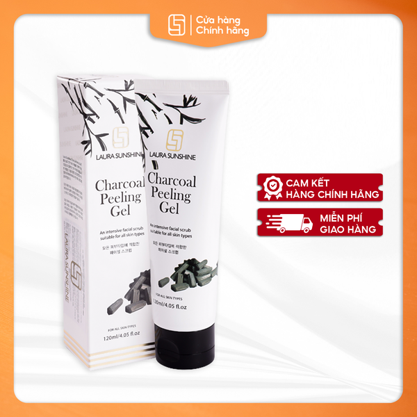 Gel tẩy tế bào chết chiết xuất từ than hoạt tính (dành cho mặt) - Charcoal Peeling Gel (Hàng tặng không thu tiền)