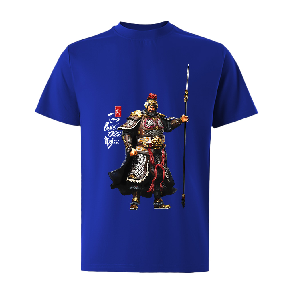 Áo phông nam tam quốc diễn nghĩa nhiều màu nhiều màu ATD1485 Miucho Iconic vải cotton in artwork_thumbnail_20