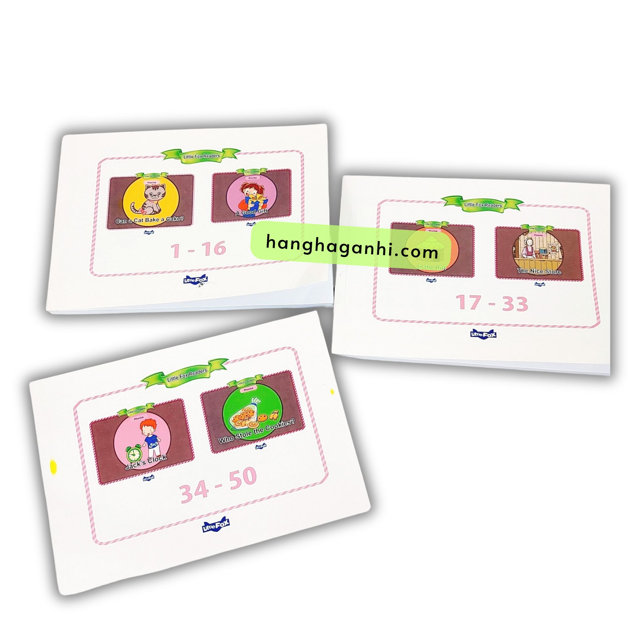 Little Fox Level 3 Phonics – Trọn bộ 50 truyện Kèm video và File nghe, Quiz