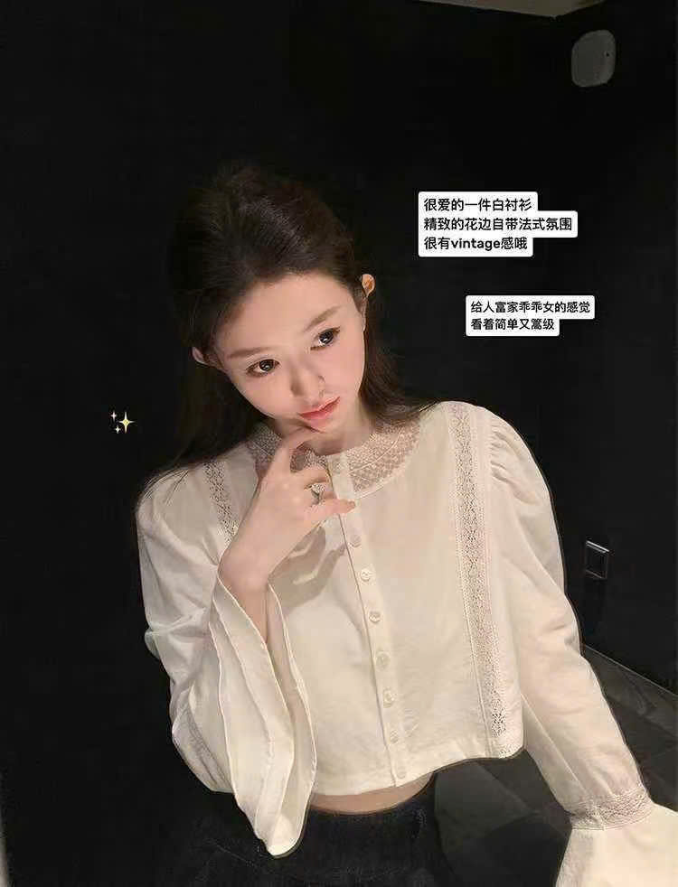 Áo tay loe phối cổ ren_thumbnail_8