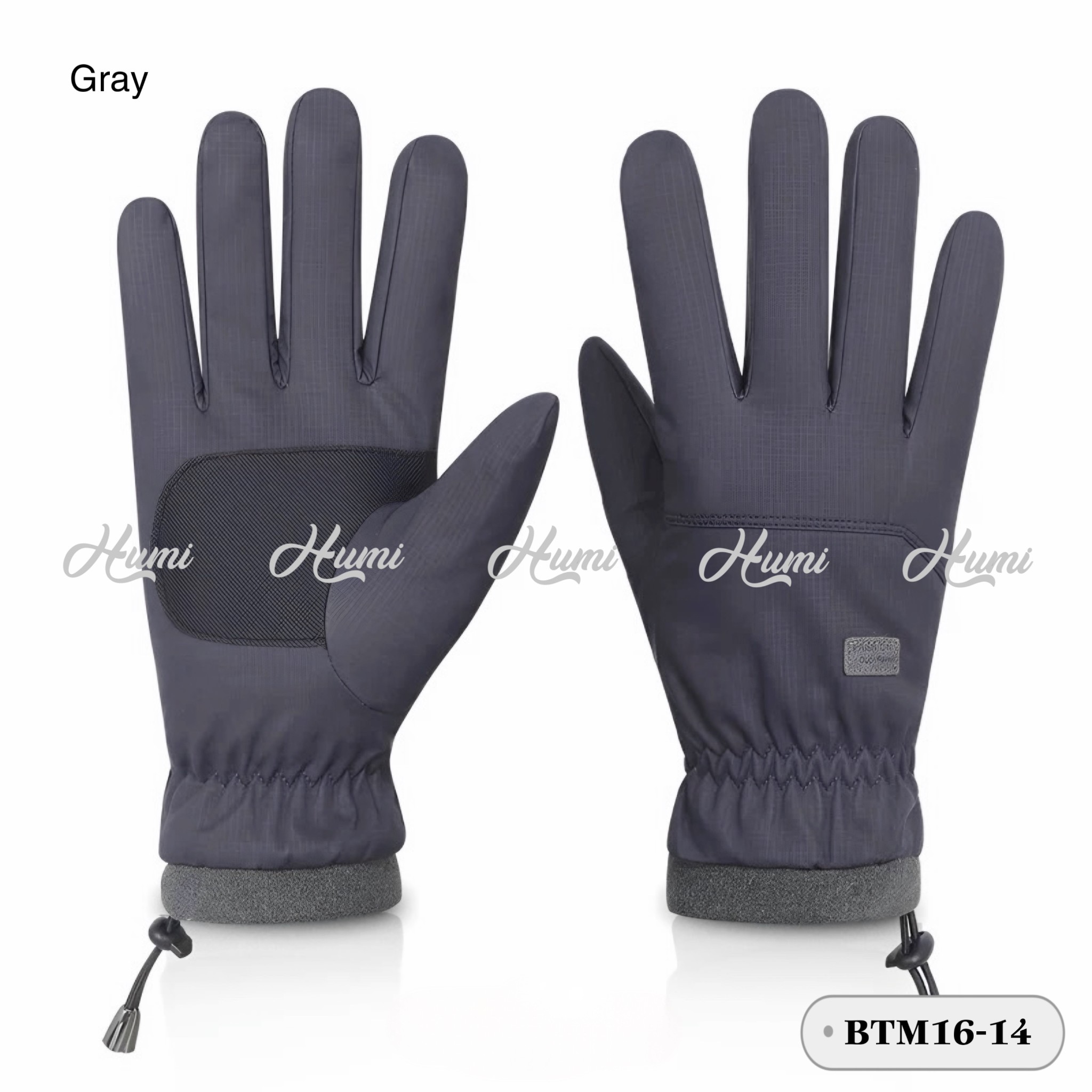 BAO TAY GIỮ ẤM CHO NAM (BTM16-14 Xám)