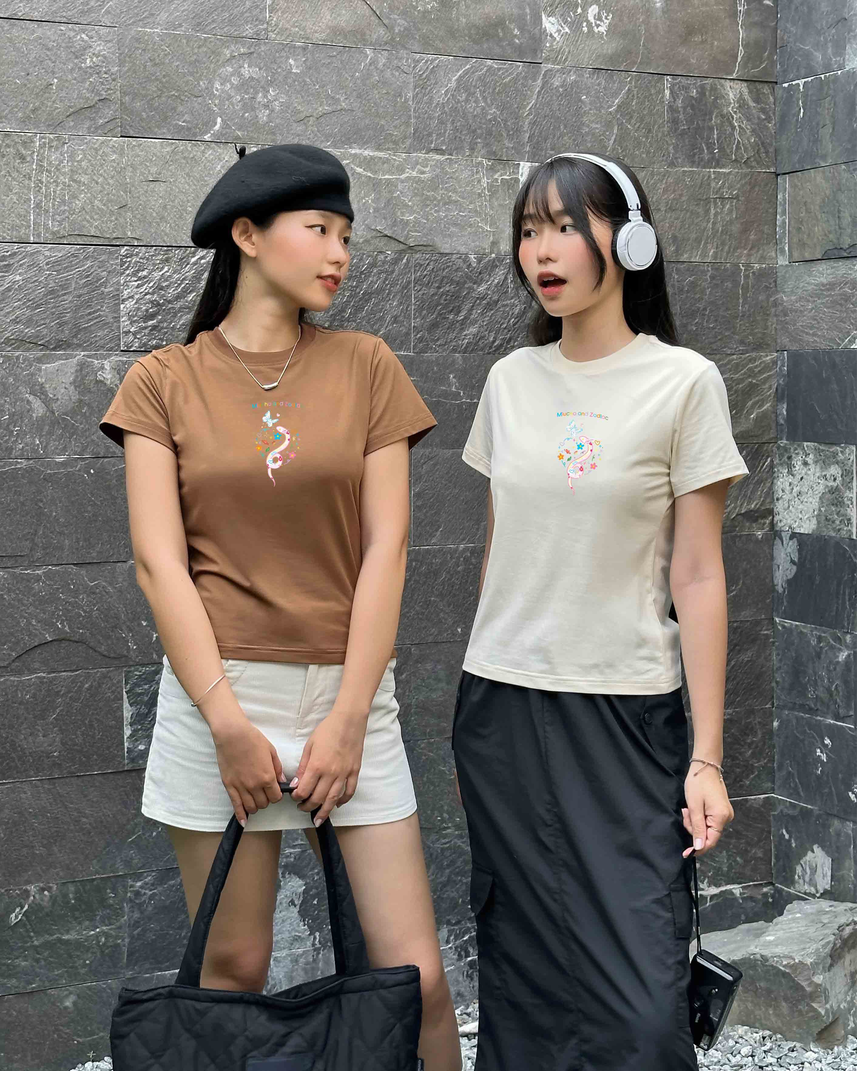 Áo baby tee 12 con giáp tuổi Tỵ (tuổi rắn) ABD400 Miucho cotton cổ tròn in graphic_thumbnail_3