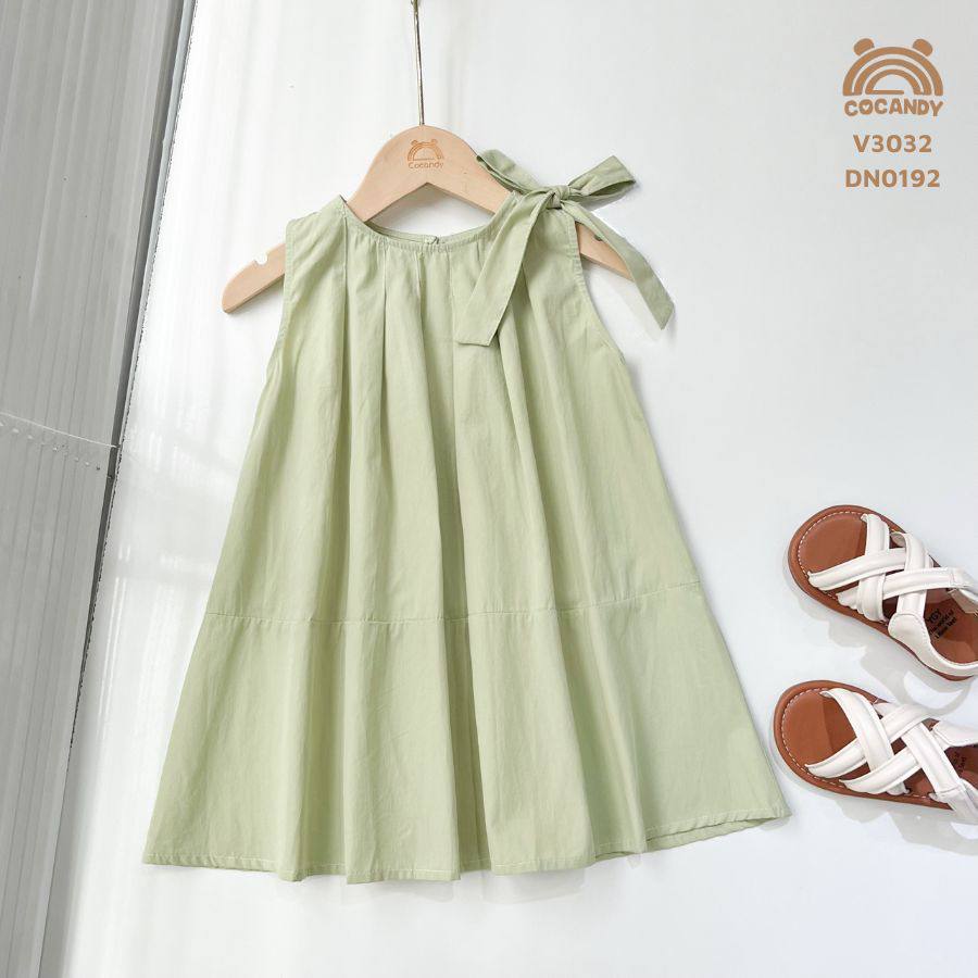 Váy babydoll XANH BƠ nơ vai_thumbnail_0