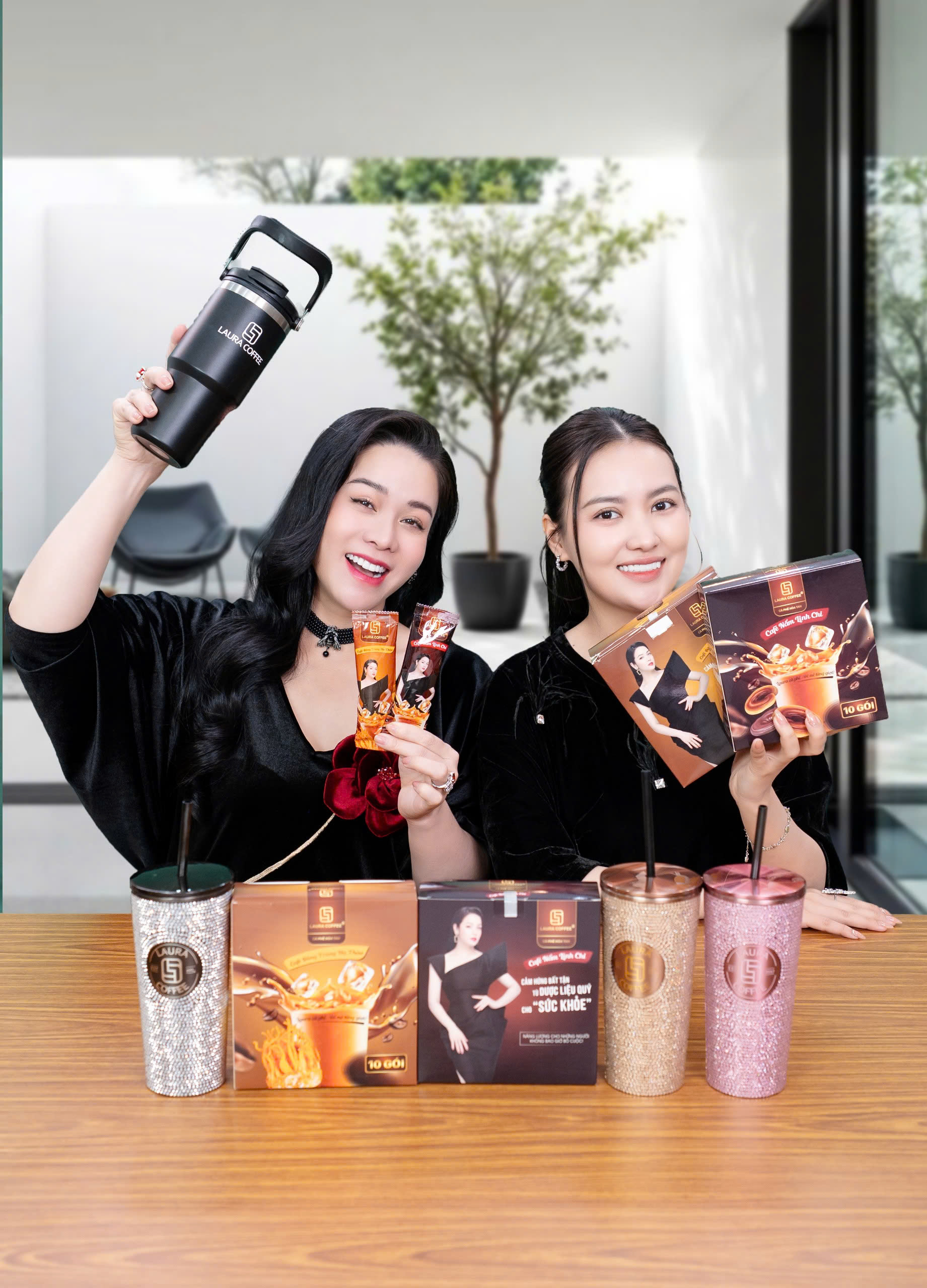 Combo 6 Hộp Cà phê Tặng 1 Ly giữ nhiệt quai xách 740ml