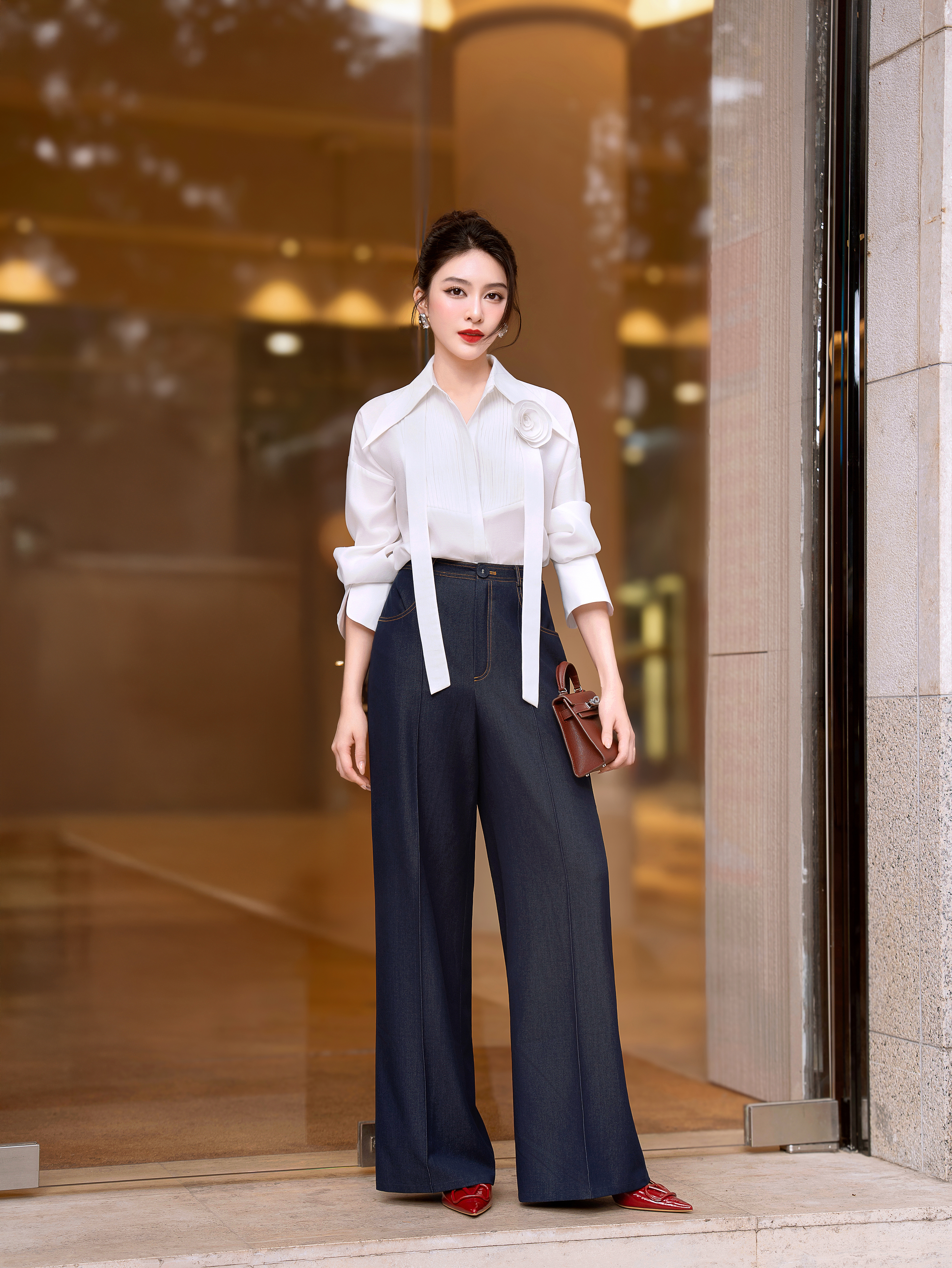 Aiko Shirt (Kèm belt hoa)_thumbnail_8