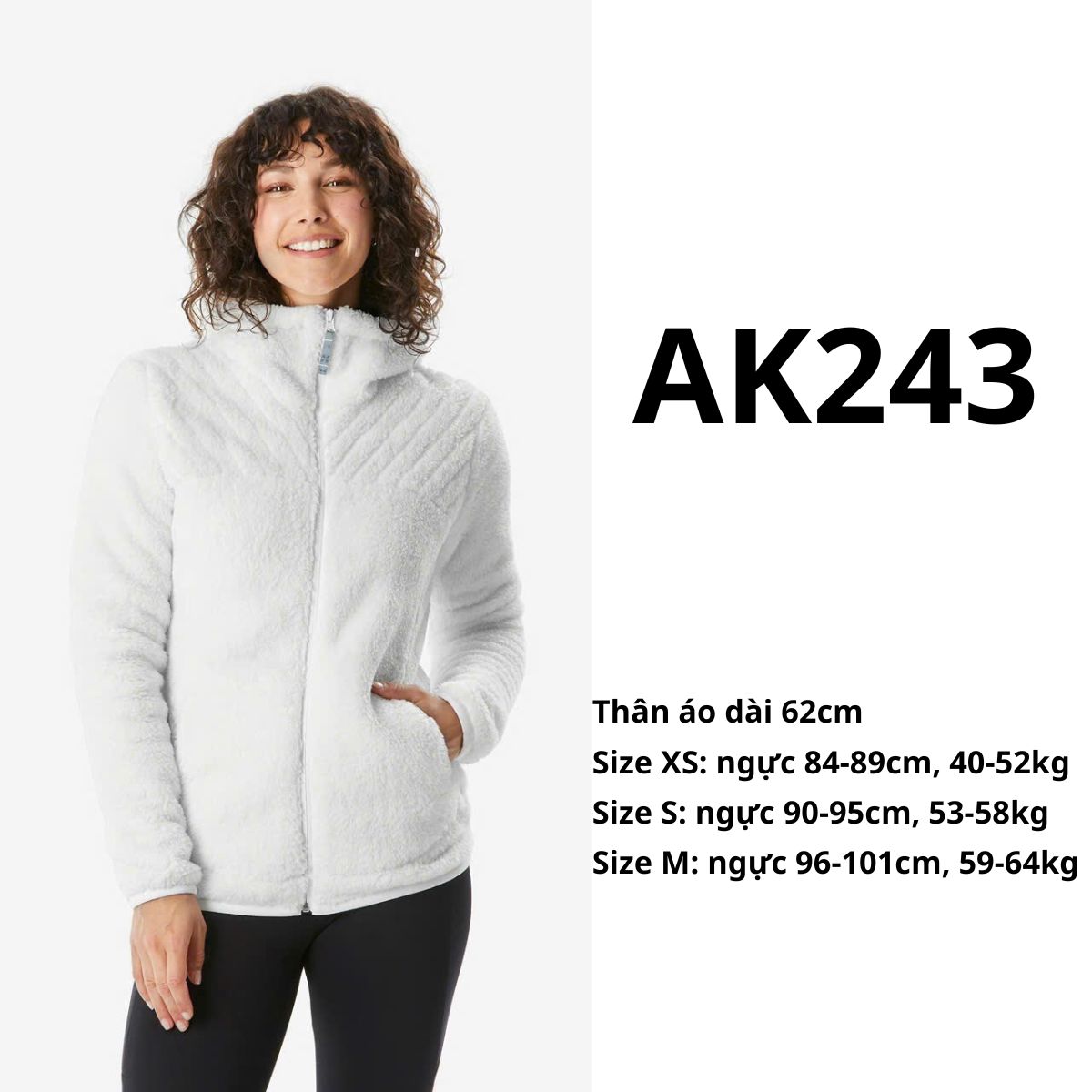 AK243 Áo khoác lông