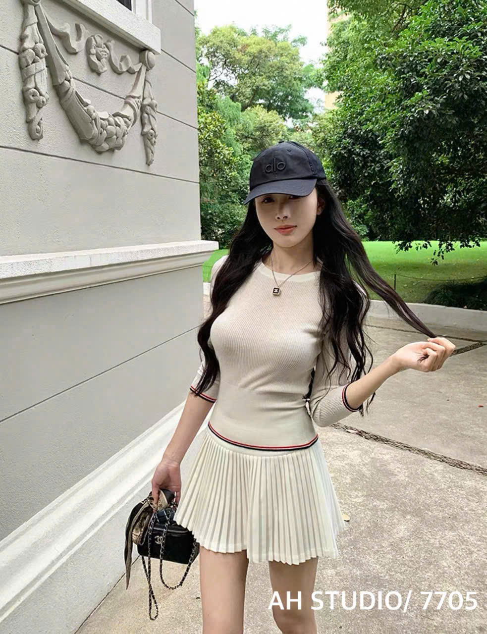 Áo len gân tay dài ( XANH ĐEN )_thumbnail_12