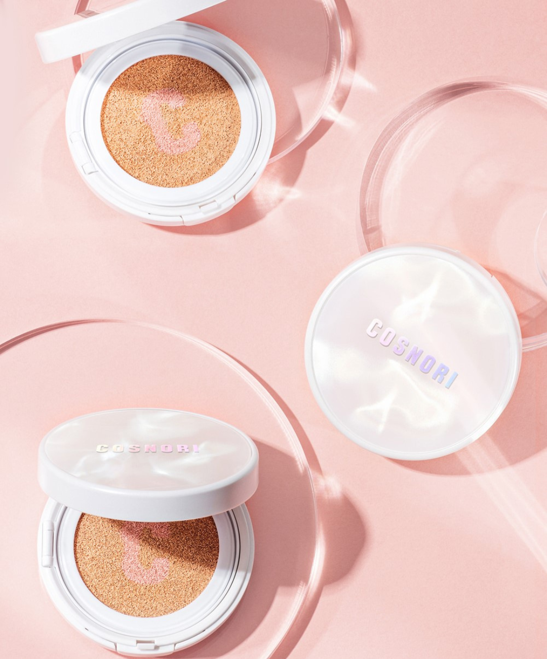 COSNORI BLOSSOM TONE UP CUSHION CLEAR - Phấn Nước Nâng Tông Chống Nắng SPF50+ PA++++ - Niacinamide, Vitamin E, Thuần chay - 14g - [C009]_thumbnail_3