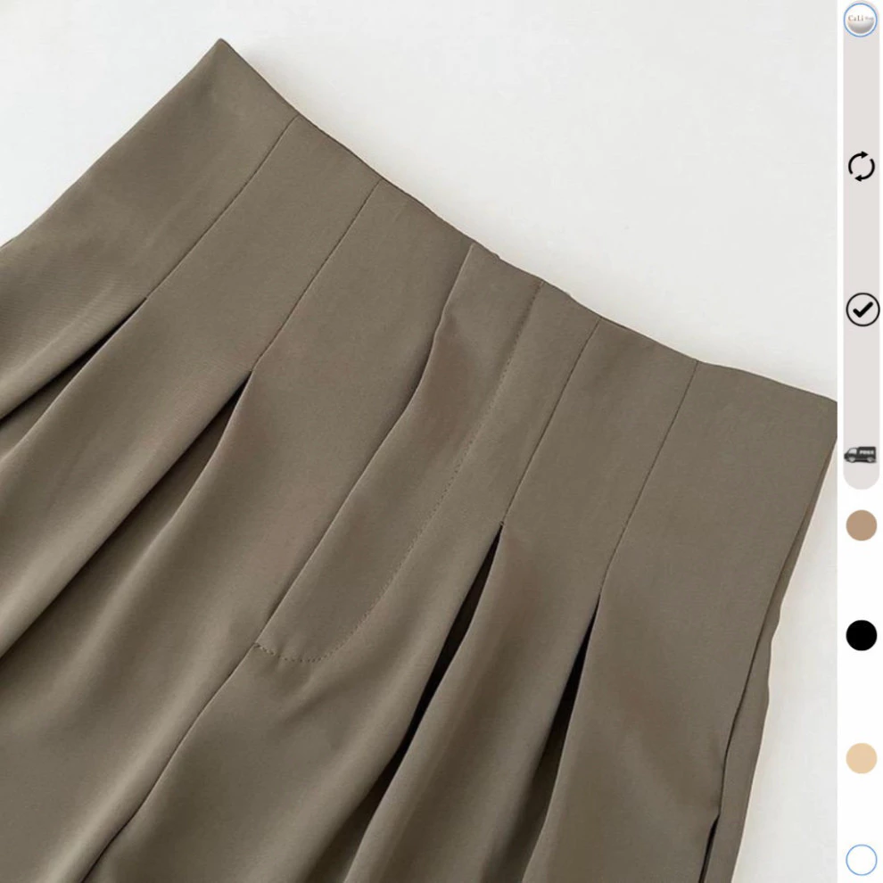 Quần suông cạp liền, khóa sườn vải gold nhật, có 2 túi_thumbnail_1