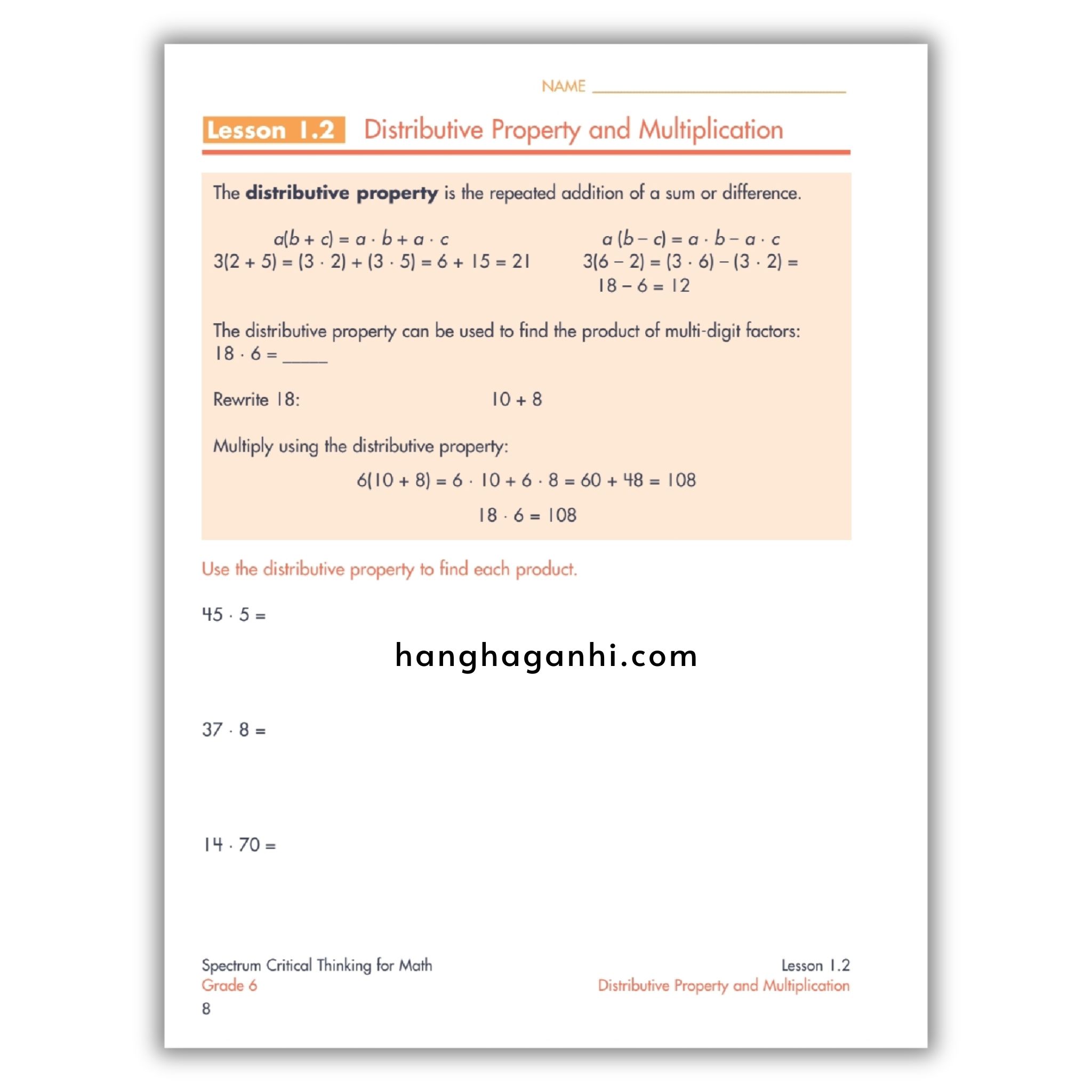 Sách Spectrum Critical Thinking for Math Workbook Grade 6_thumbnail_5