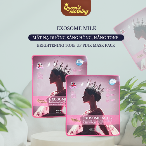 [MN3] Mặt nạ – sáng da-nâng tone- 10 miếng (màu hồng)