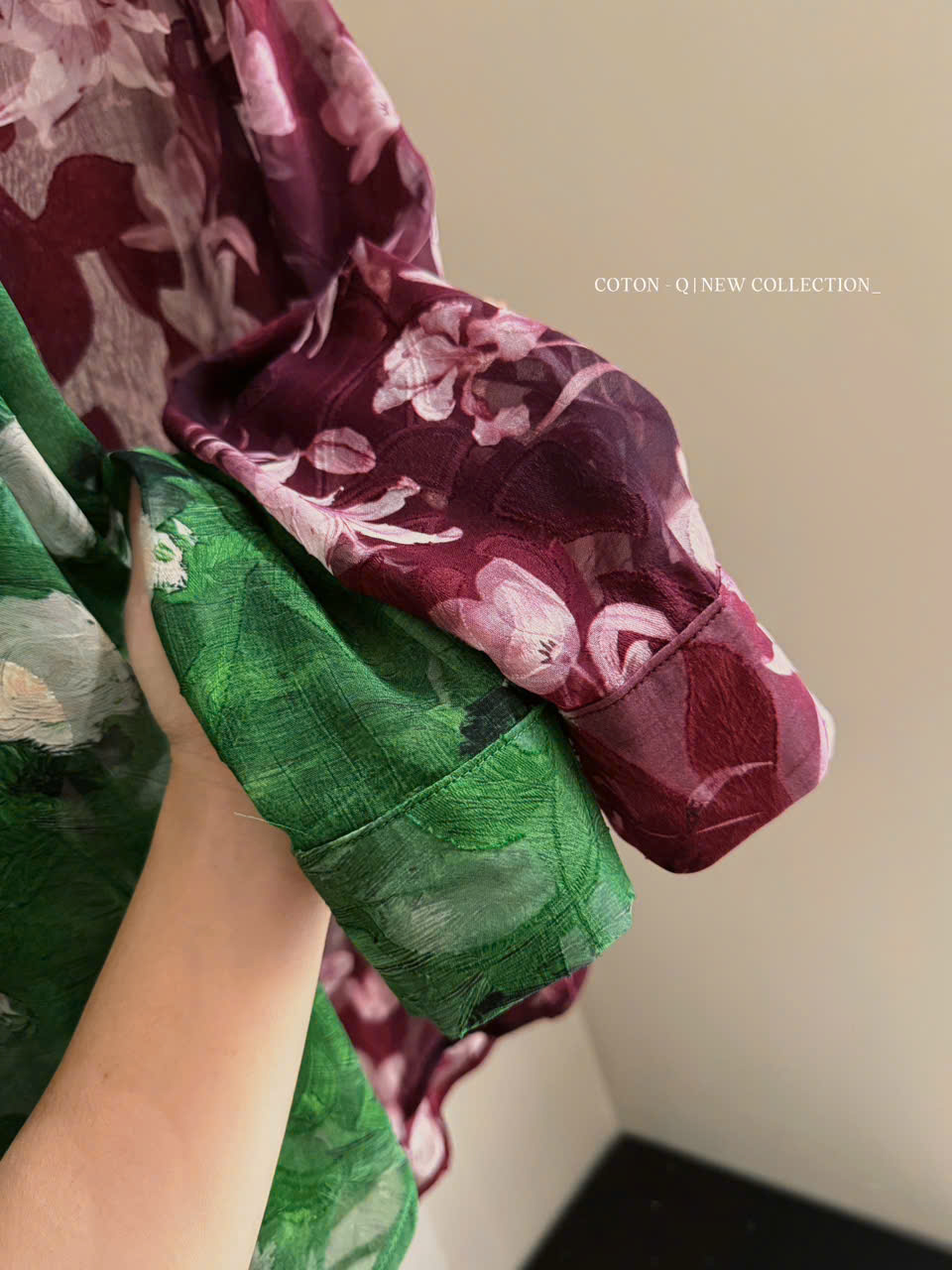 Áo somi họa tiết 2 màu ( XANH )_thumbnail_11