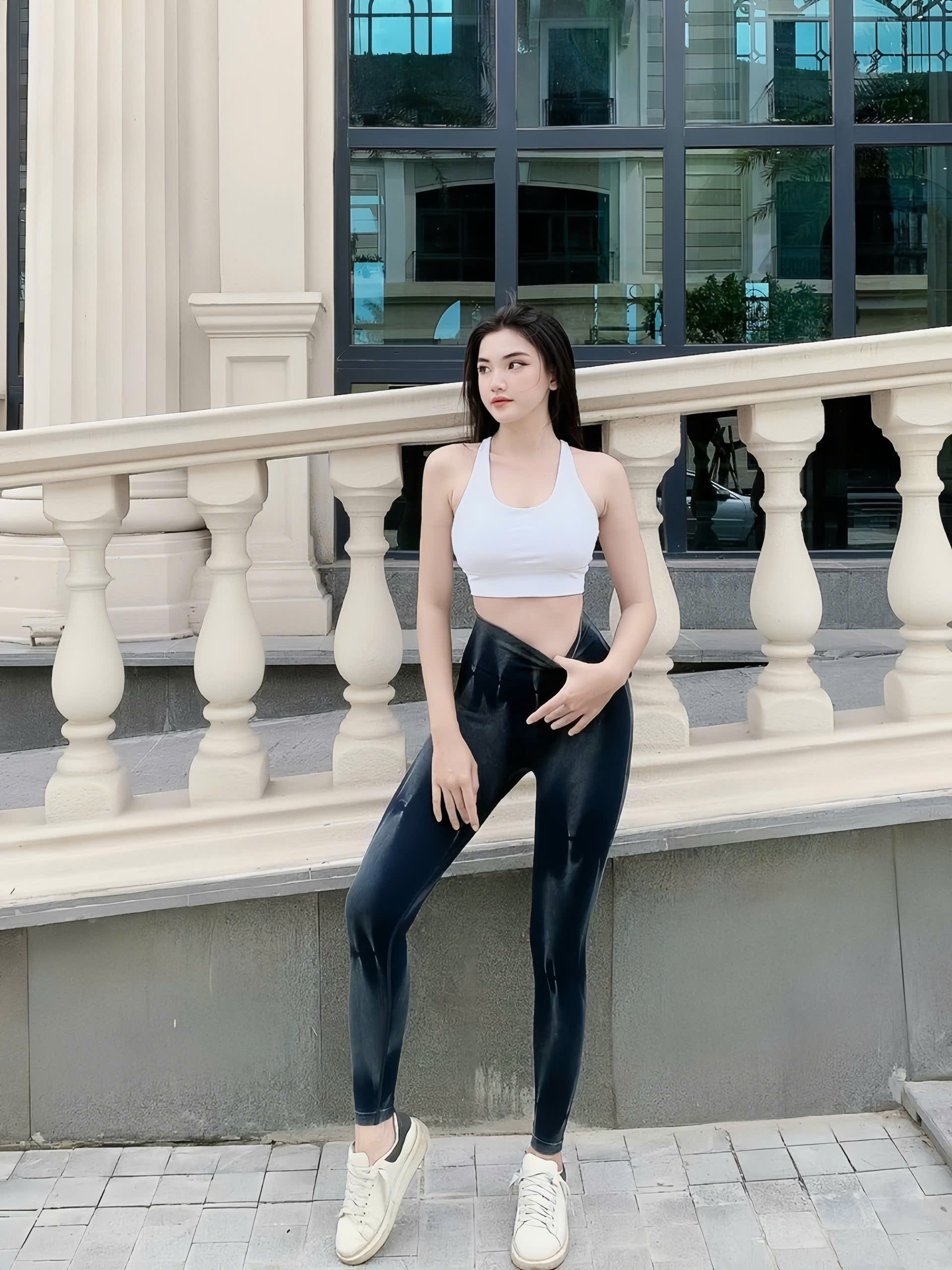 Quần Dài Thể Thao Chun Mông Mitao Phối Màu Loang_thumbnail_9