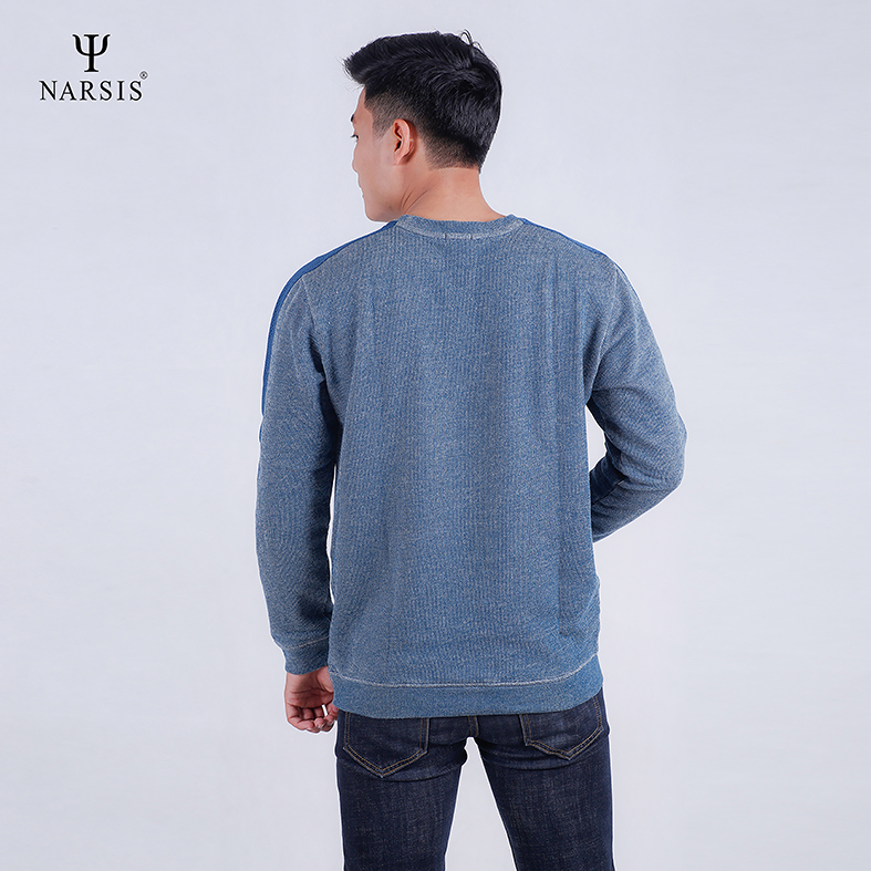 ÁO NAM THU ĐÔNG D7060 NARSIS CHẤT LIỆU THOÁNG MÁT, DỄ CHỊU, THOẢI MÁI CẢ NGÀY, DỄ VẬN ĐỘNG_thumbnail_1