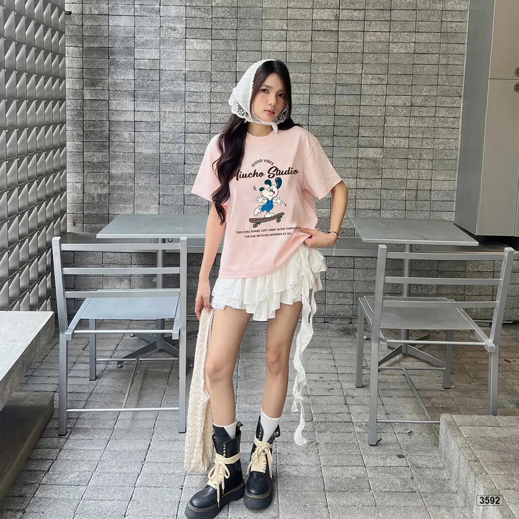 Áo thun boxy hoạt hình mẫu mới Miucho Studio 3592_thumbnail_5