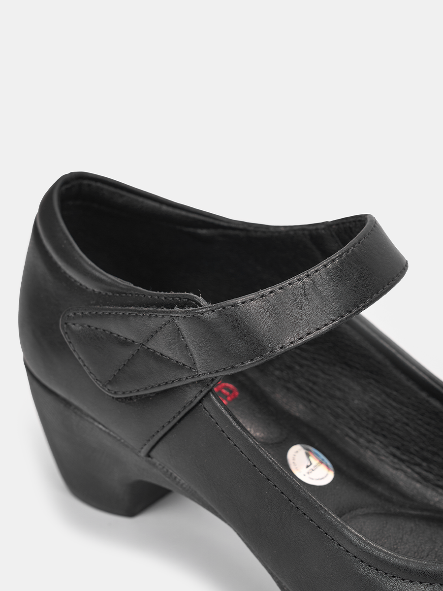 Giày Cao Gót Nữ Đi Siêu Êm Đế Vuông Quai Dán Đế Cao 5p - K02_thumbnail_2