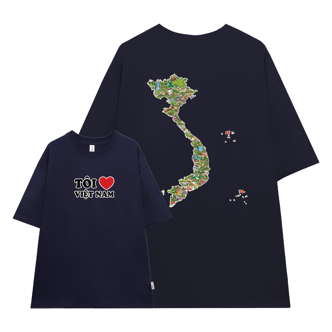 Áo thun local brand Việt Nam tôi yêu Miucho BST cổ tròn vải cotton 4c 220gsm thoáng mát in mix_thumbnail_10