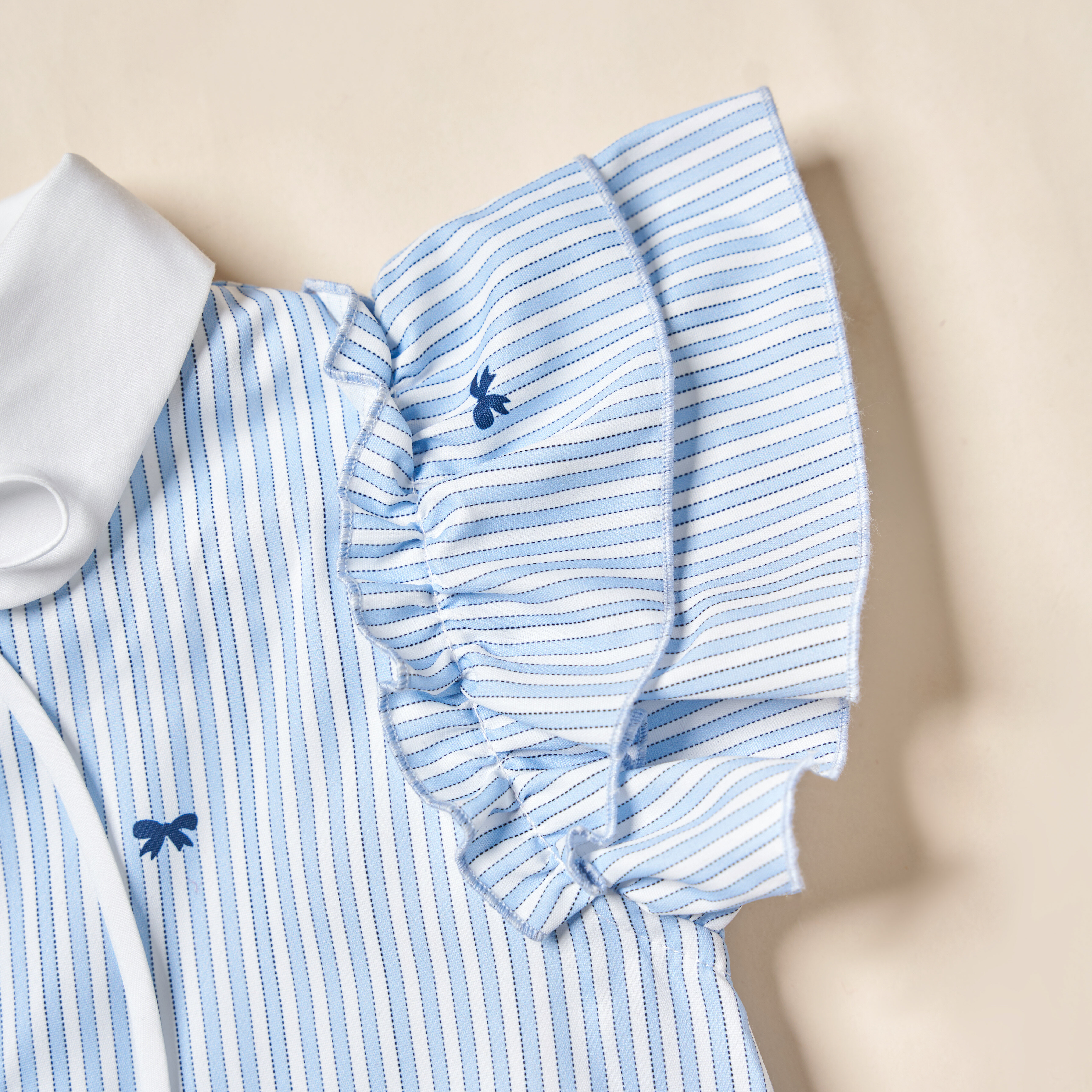 Váy kẻ in nơ tay cánh tiên_thumbnail_5