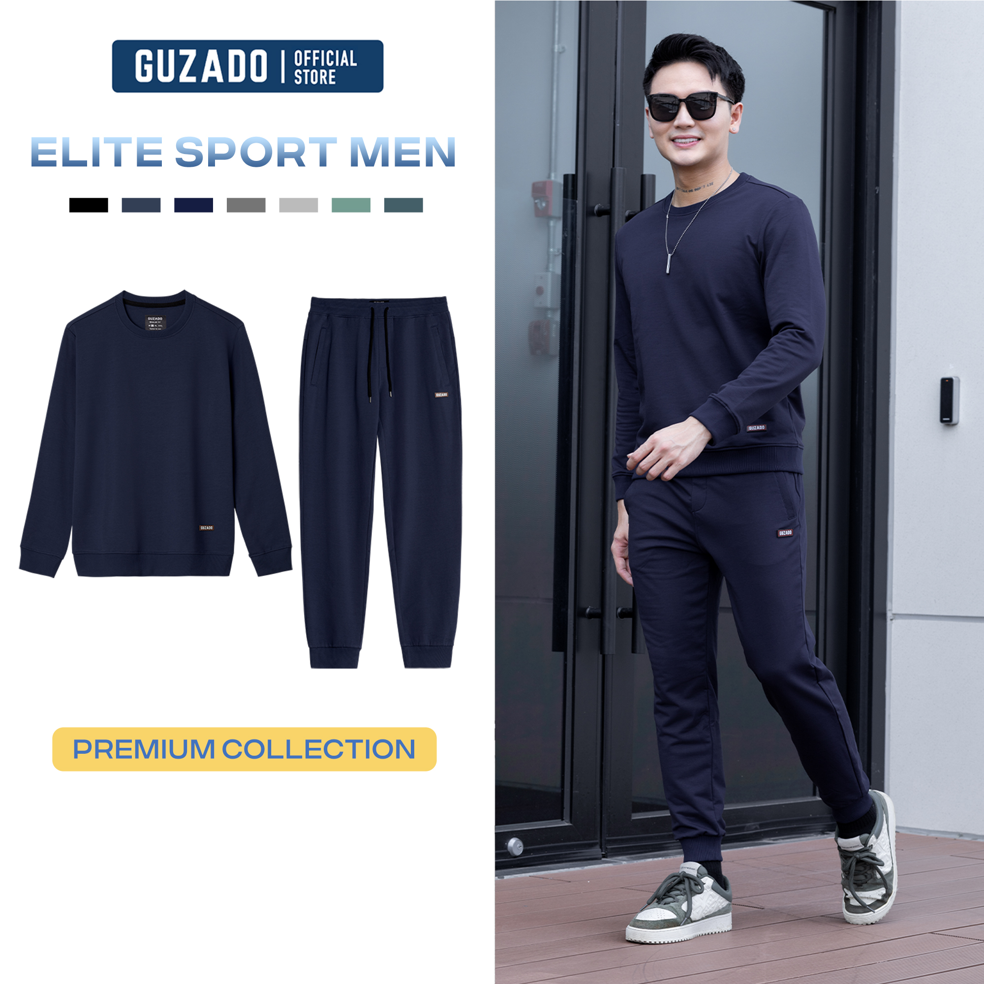 Bộ Nỉ Nam GUZADO Co Giãn, Giữ Ấm Tốt GBN01_thumbnail_9