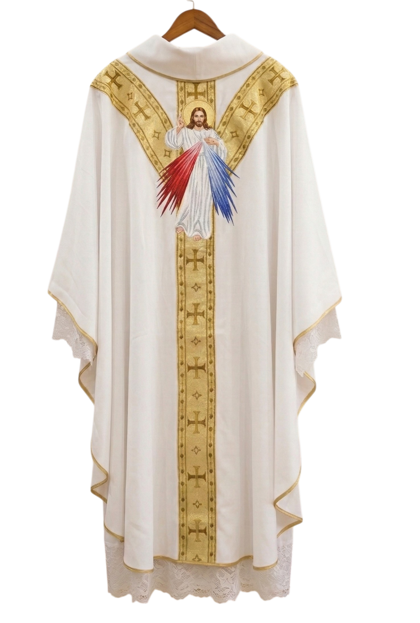 Áo lễ trắng thêu 2 chân dung trước sau_thumbnail_1