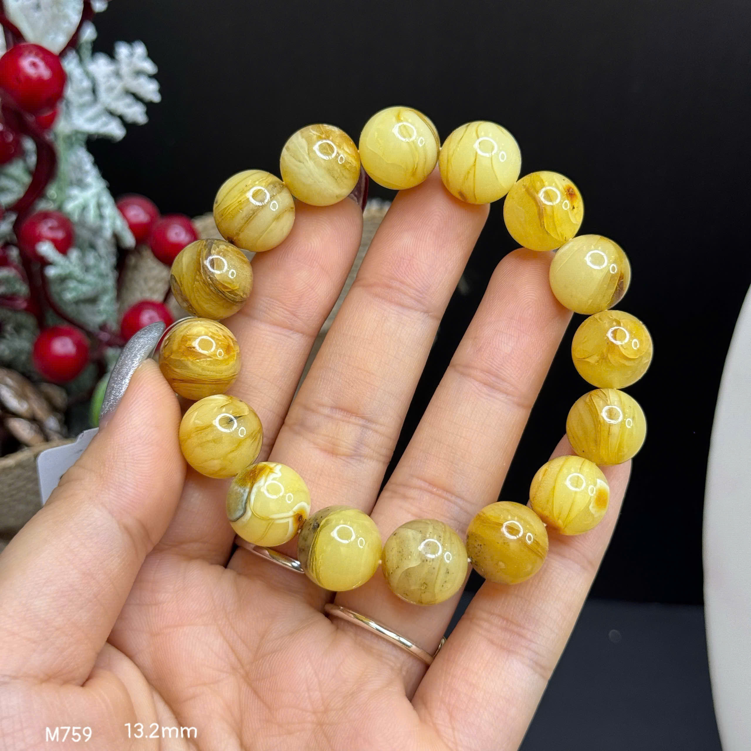 Lắc Tay Mộc Vân Khảm Trai - M759