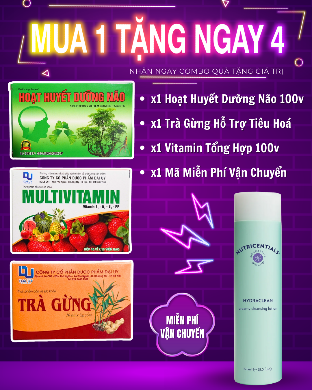 Nutricentials HydraClean Creamy Cleansing Lotion Nuskin