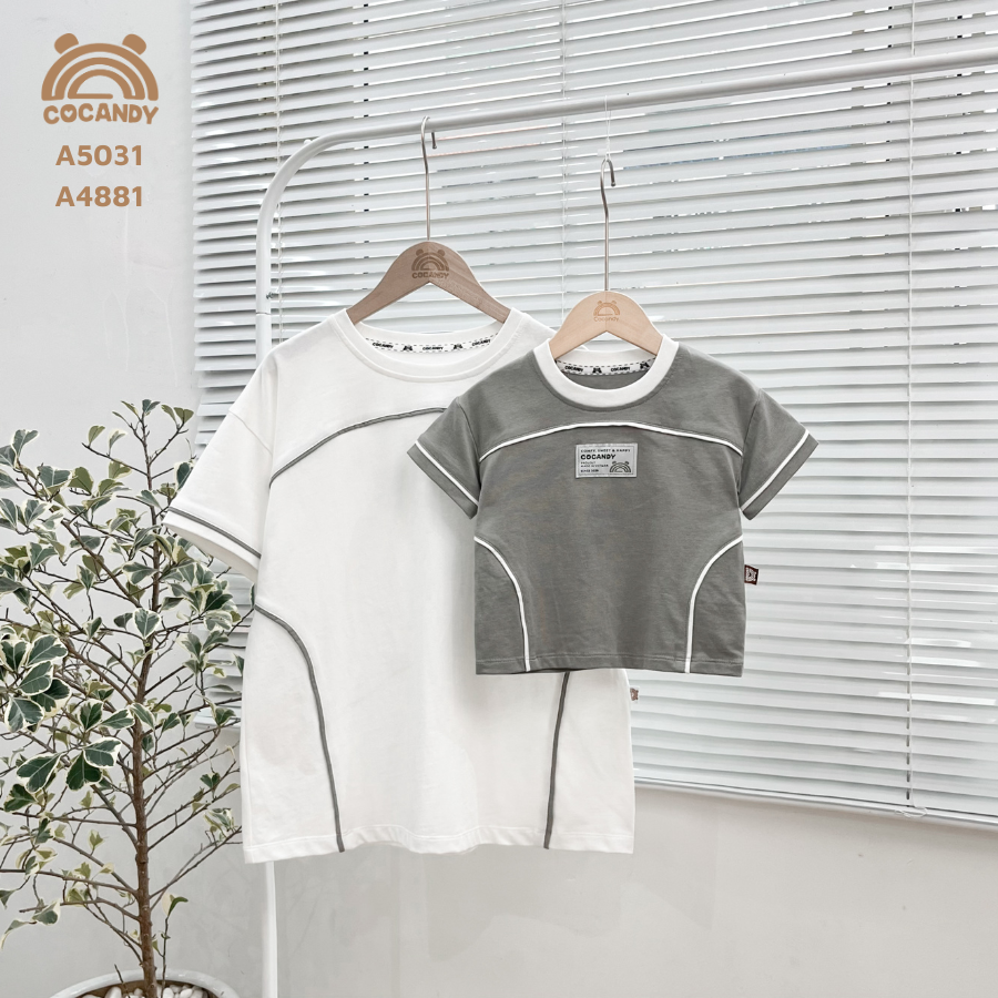 Áo cộc GHI phối viền TRẮNG_thumbnail_5