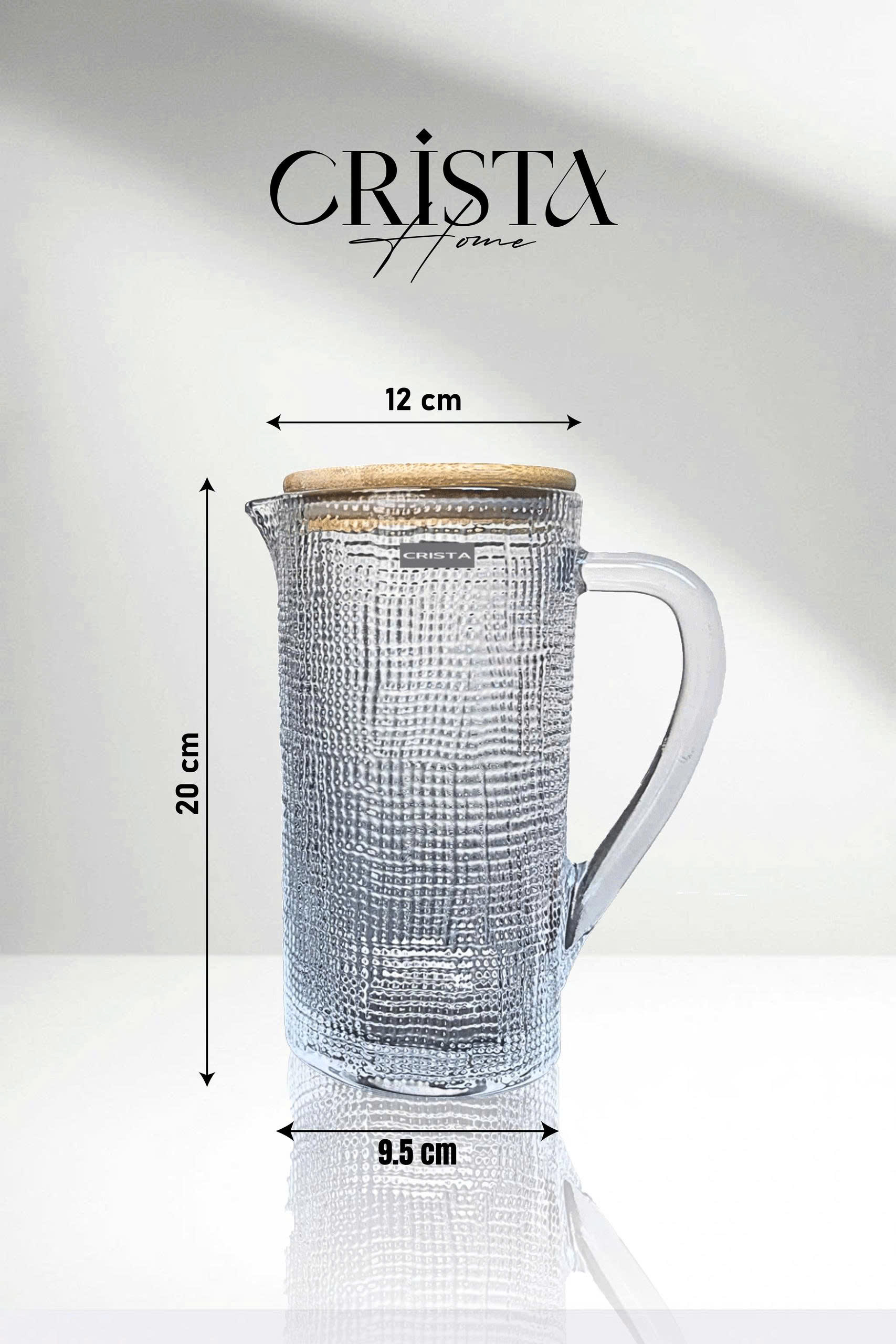 Bình thủy tinh CRISTA HOME vân lưới dập nổi 1000 ml_thumbnail_3