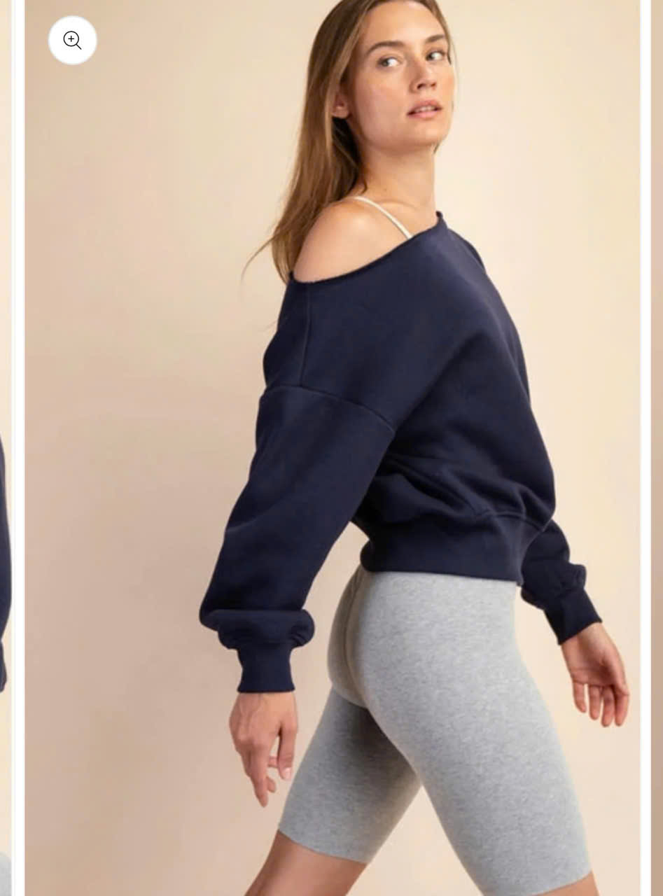 AT764 Áo thun nỉ lệch vai_thumbnail_4