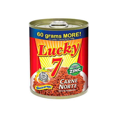 LUCKY 7 CARNENORTE 210G