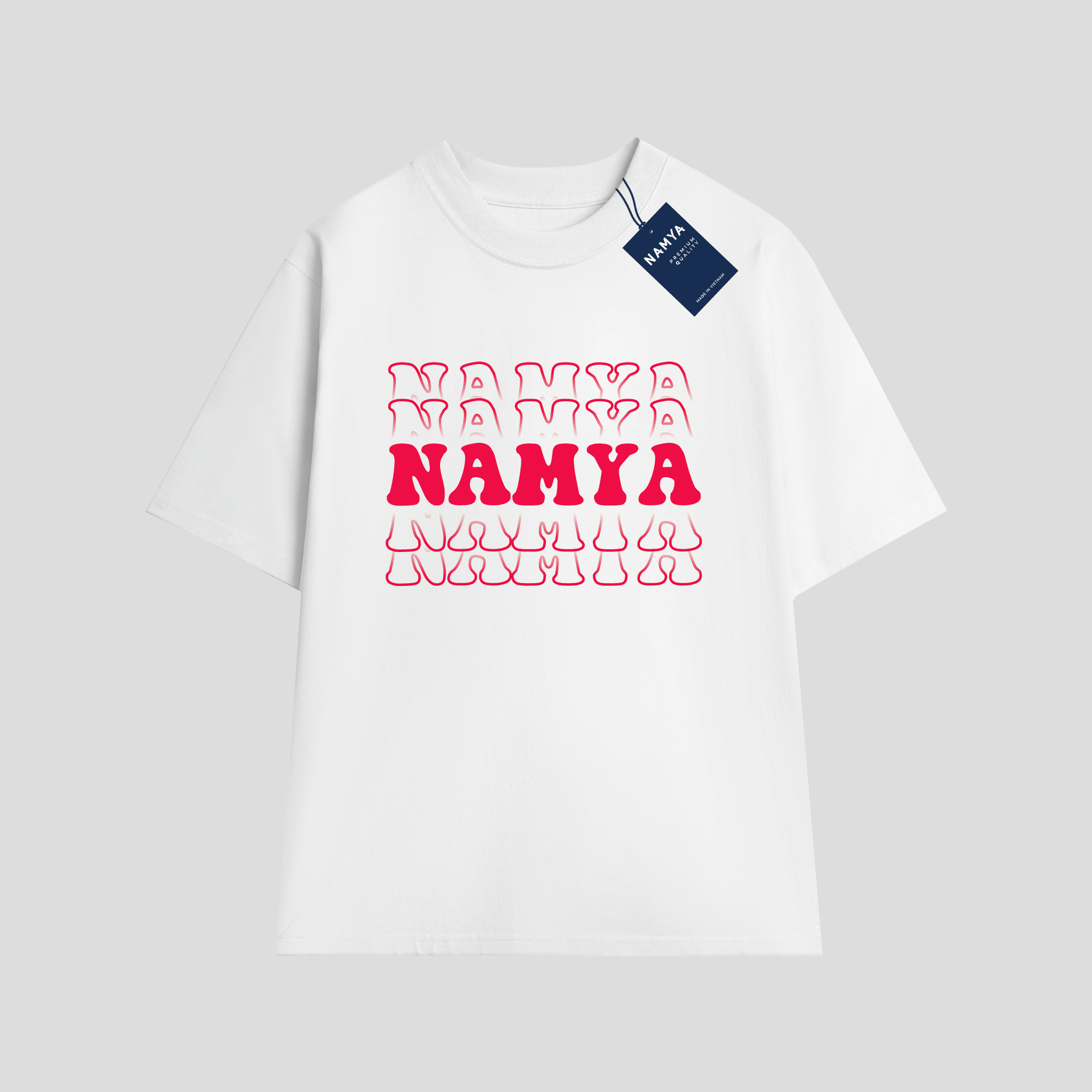 Áo thun cotton NamyA cổ tròn, dáng rộng BST1_thumbnail_1