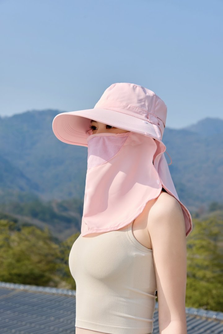 Mũ bucket Golf Hàn Quốc có che gáy & che mặt dành cho nữ HZ2515_thumbnail_30