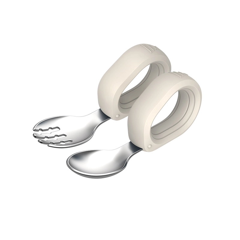 Bộ thìa Muỗng inox tay cầm tròn Hallysen B/2