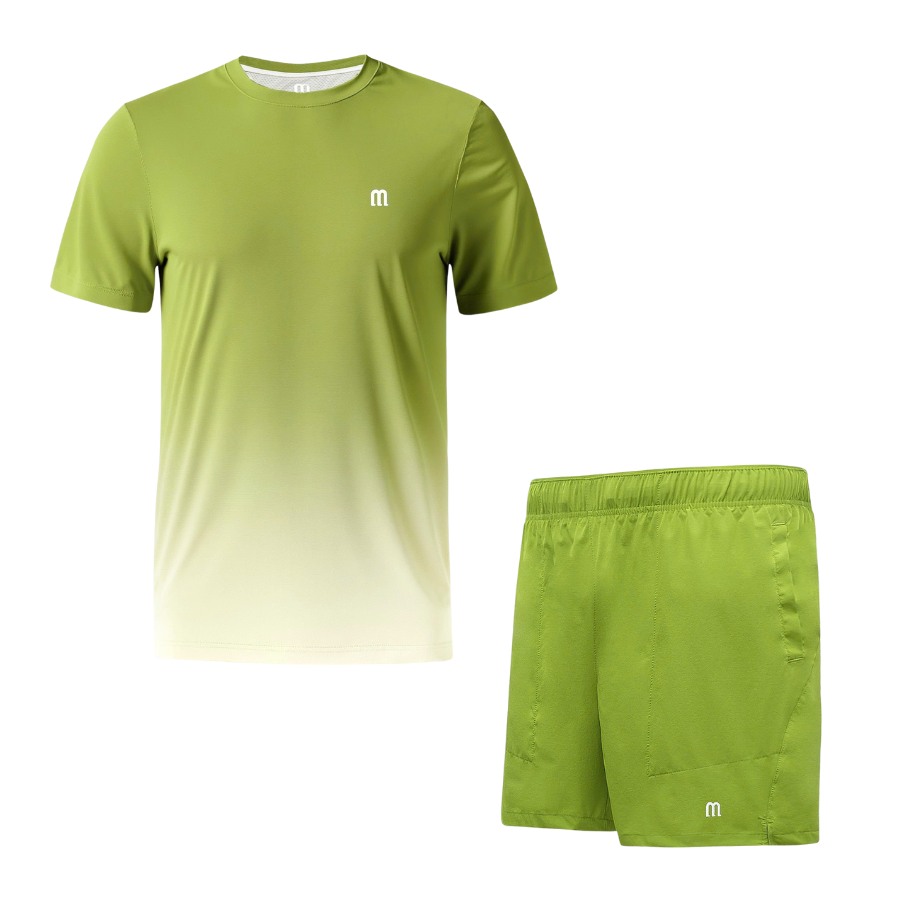 Bộ thể thao nam chơi Pickleball/Tennis Ombre Active ManestiI